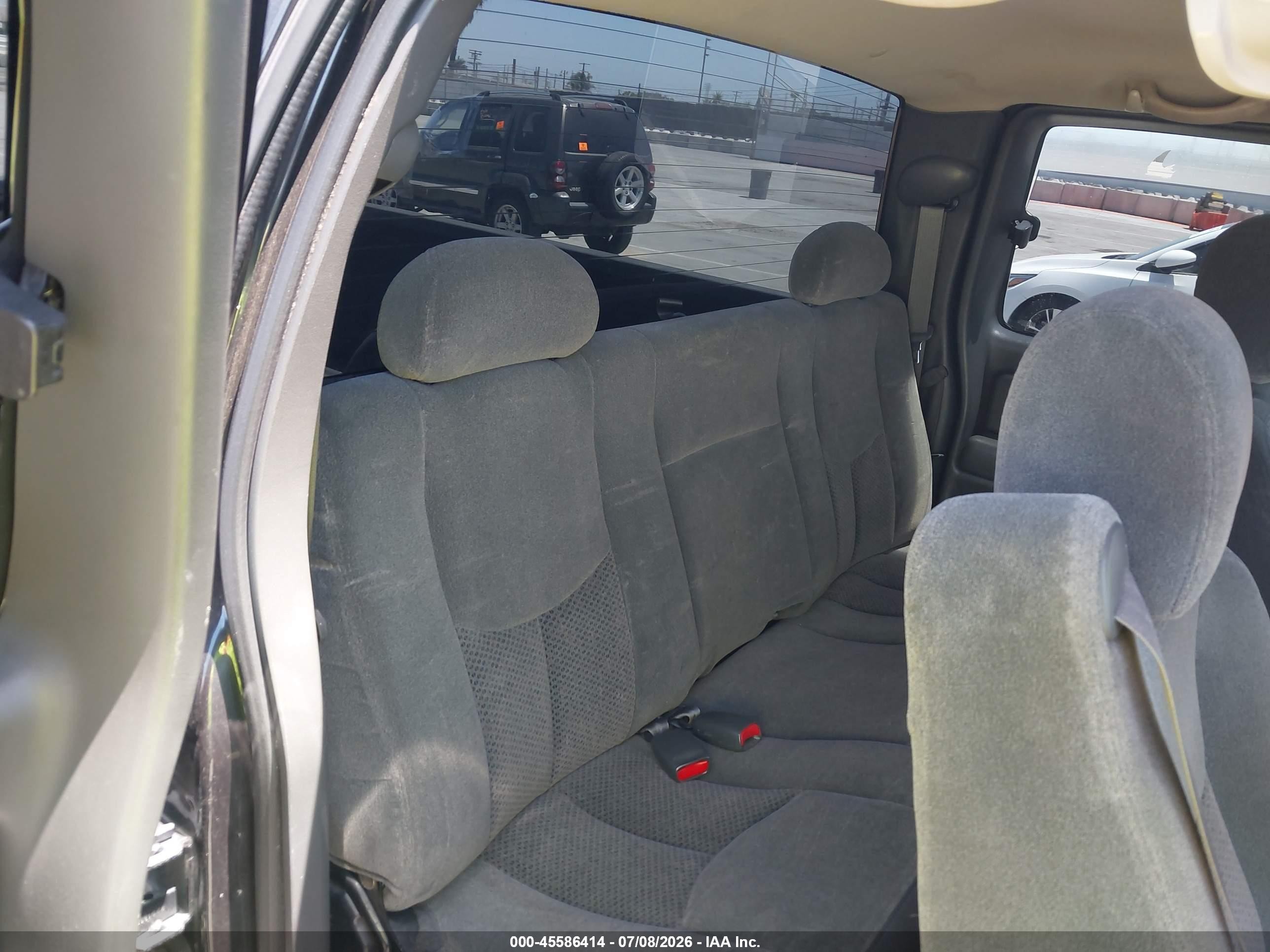 2003 Chevrolet Silverado 1500 Ls Black vin: 2GCEC19V831242478