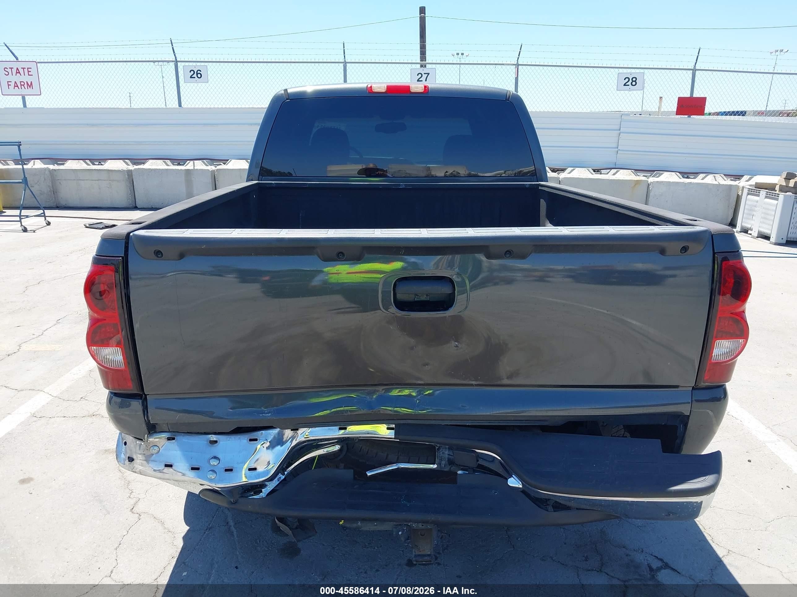 2003 Chevrolet Silverado 1500 Ls Black vin: 2GCEC19V831242478
