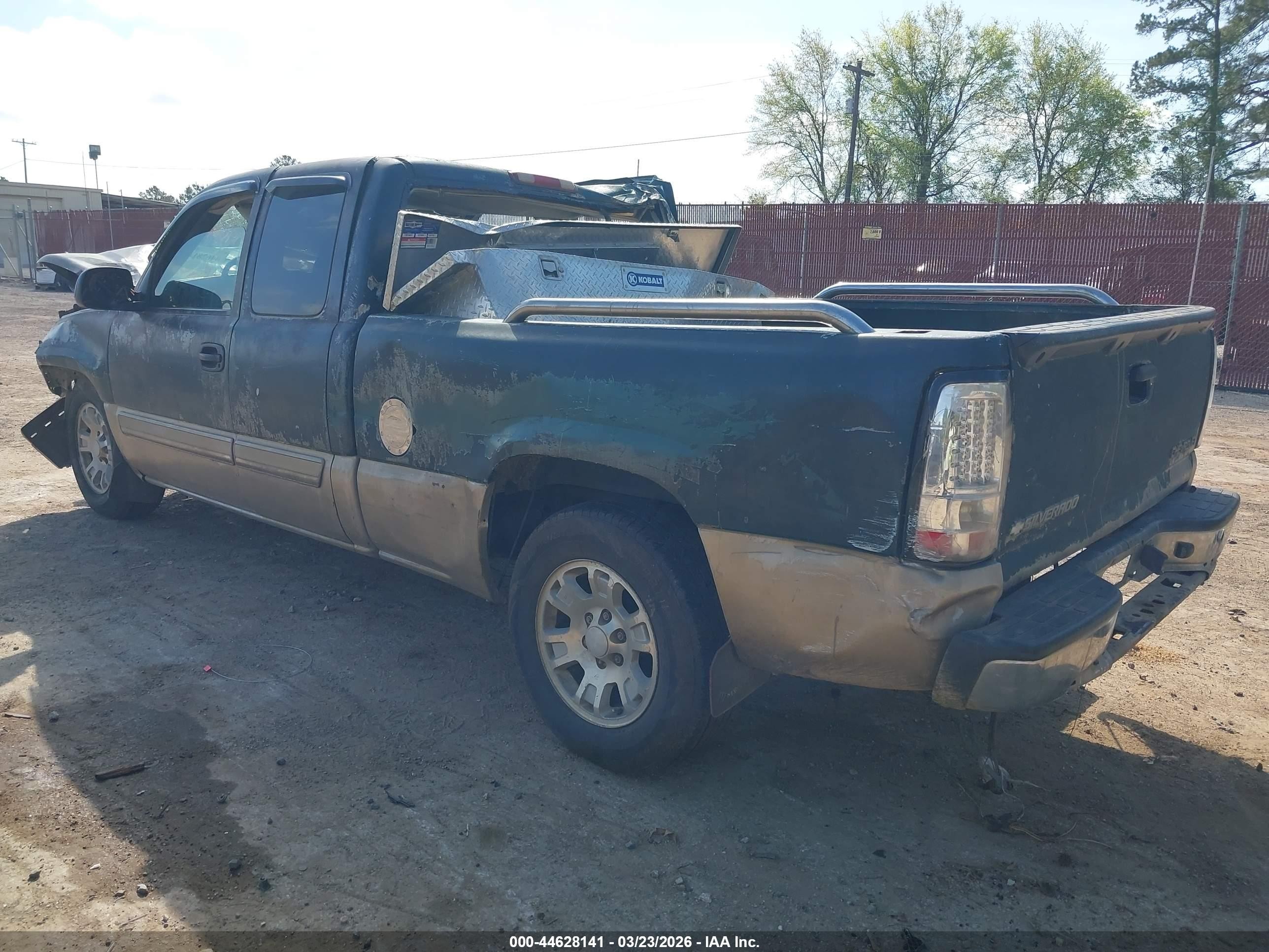 2004 Chevrolet Silverado 1500 Ls Зеленый vin: 2GCEC19V841135965