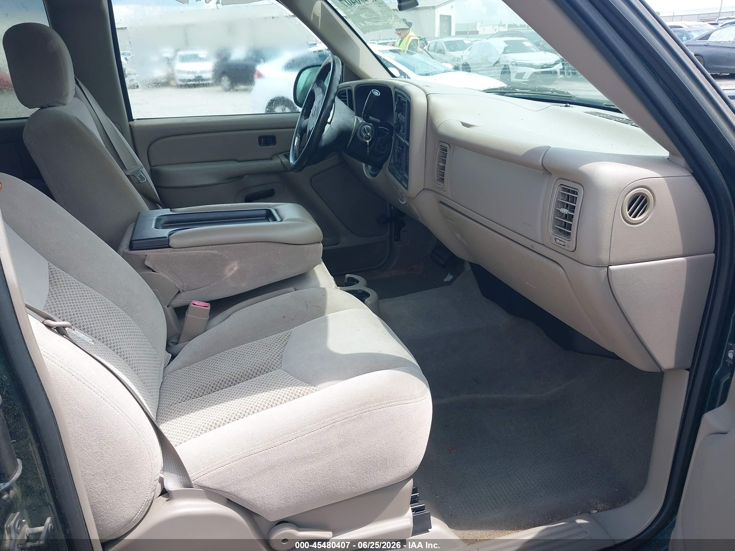 2004 Chevrolet Silverado 1500 Ls Green vin: 2GCEC19V841164673