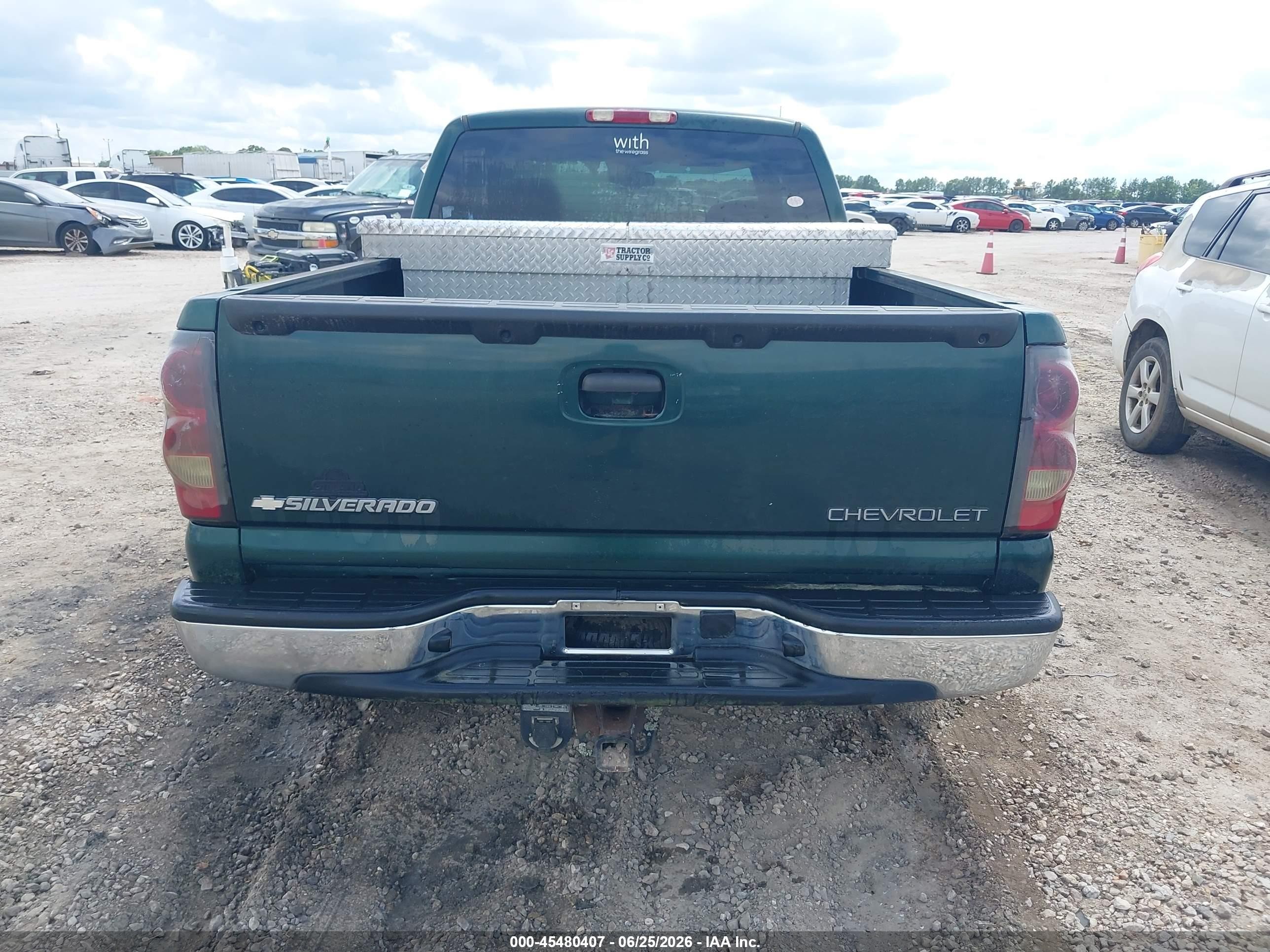 2004 Chevrolet Silverado 1500 Ls Green vin: 2GCEC19V841164673