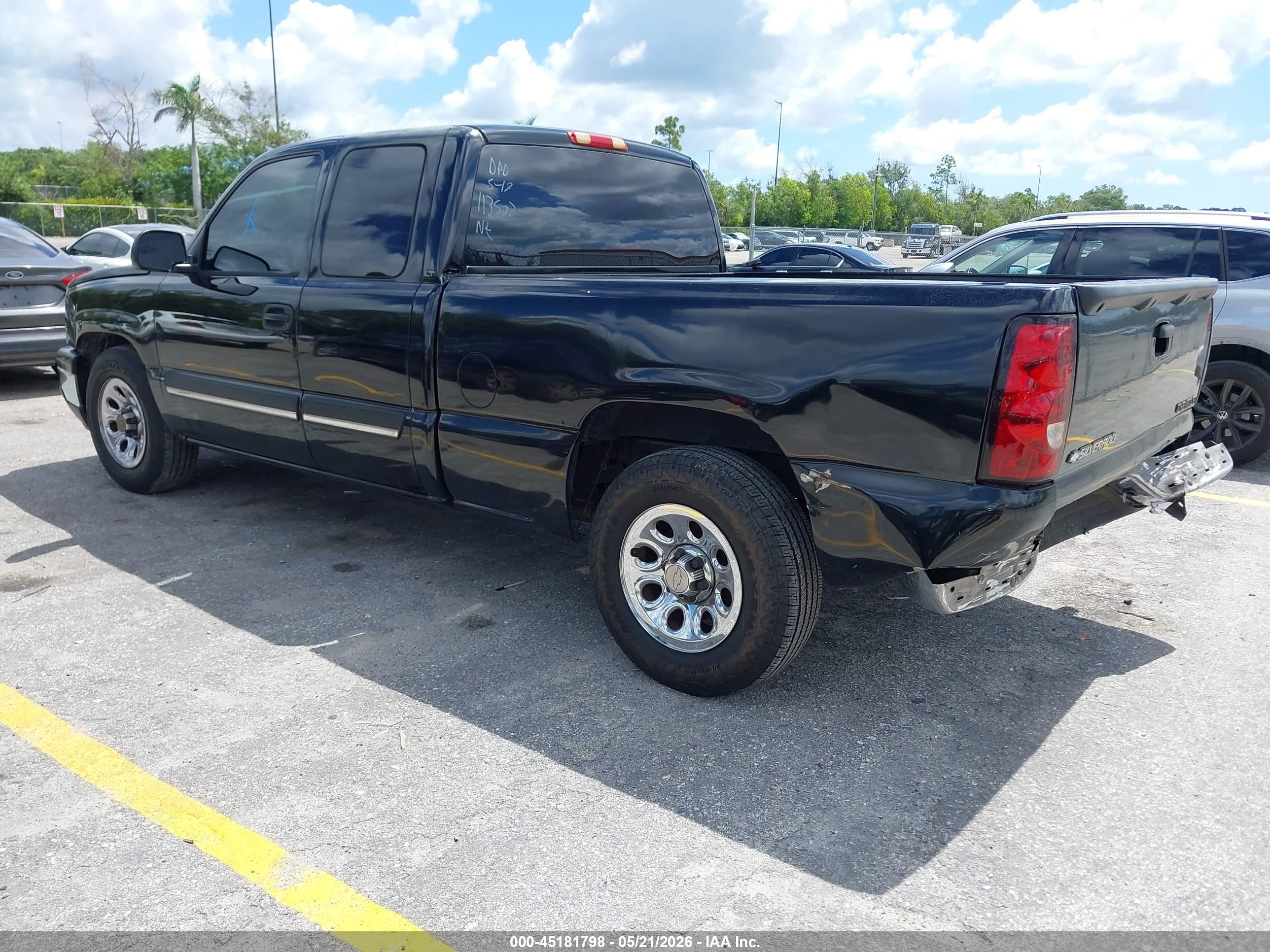 2006 Chevrolet Silverado 1500 Lt1 Black vin: 2GCEC19V861113502
