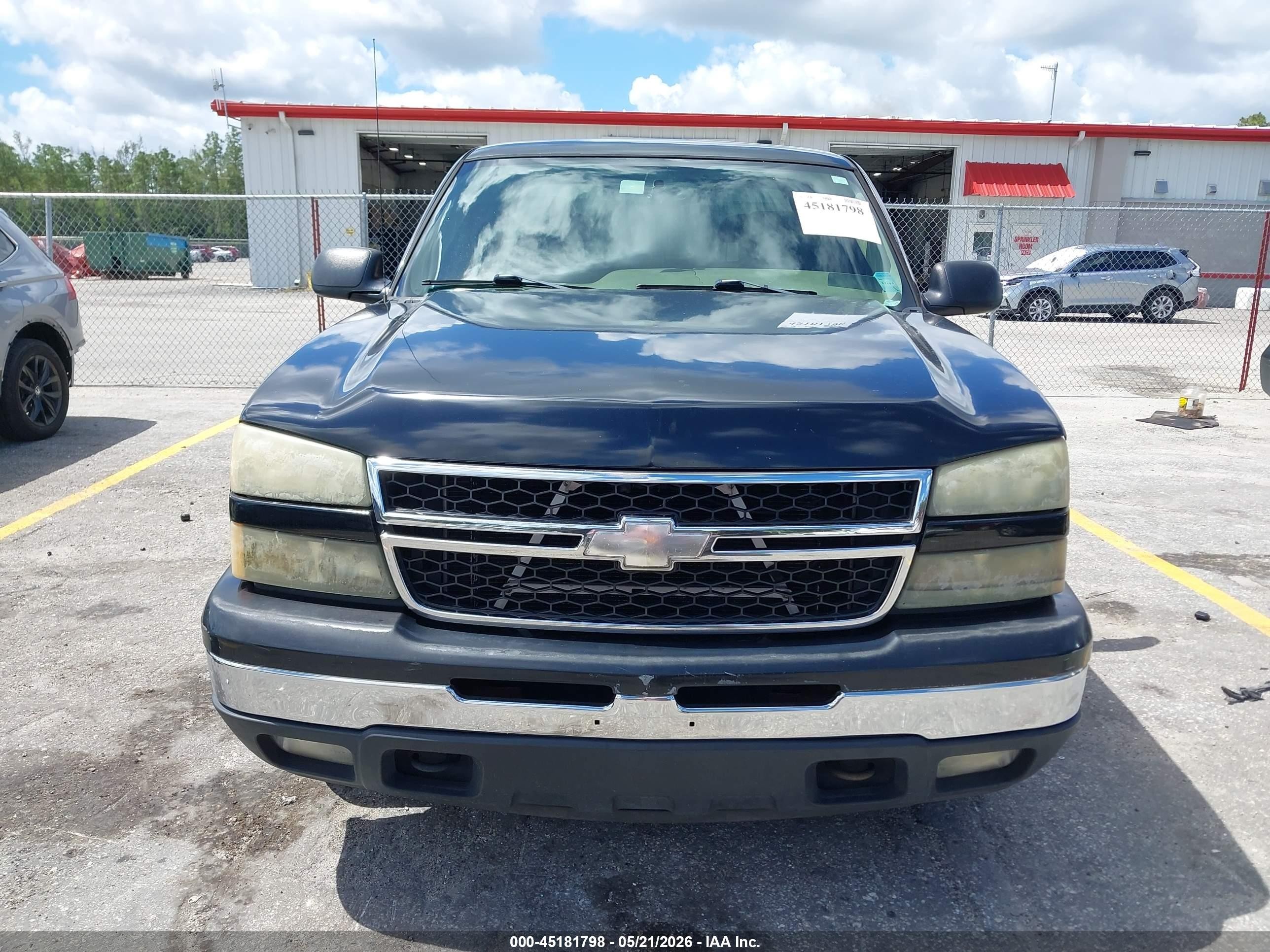 2006 Chevrolet Silverado 1500 Lt1 Black vin: 2GCEC19V861113502