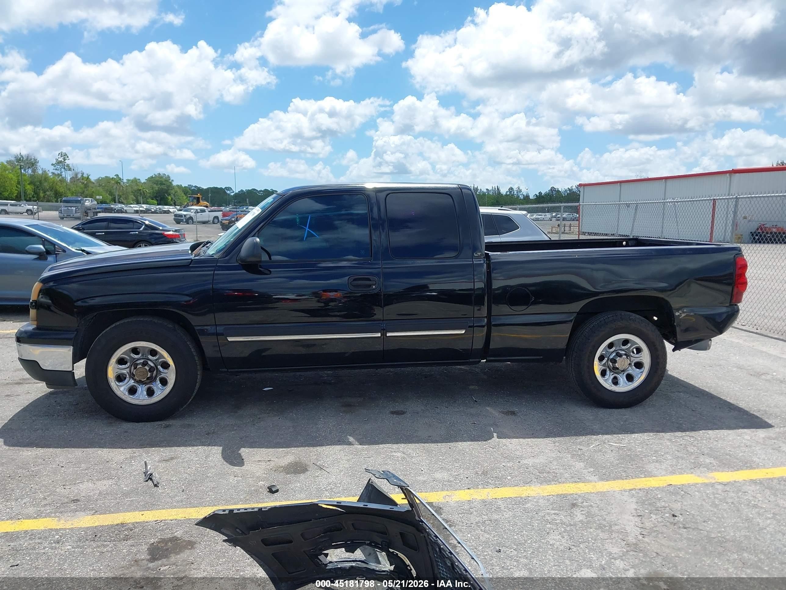 2006 Chevrolet Silverado 1500 Lt1 Black vin: 2GCEC19V861113502