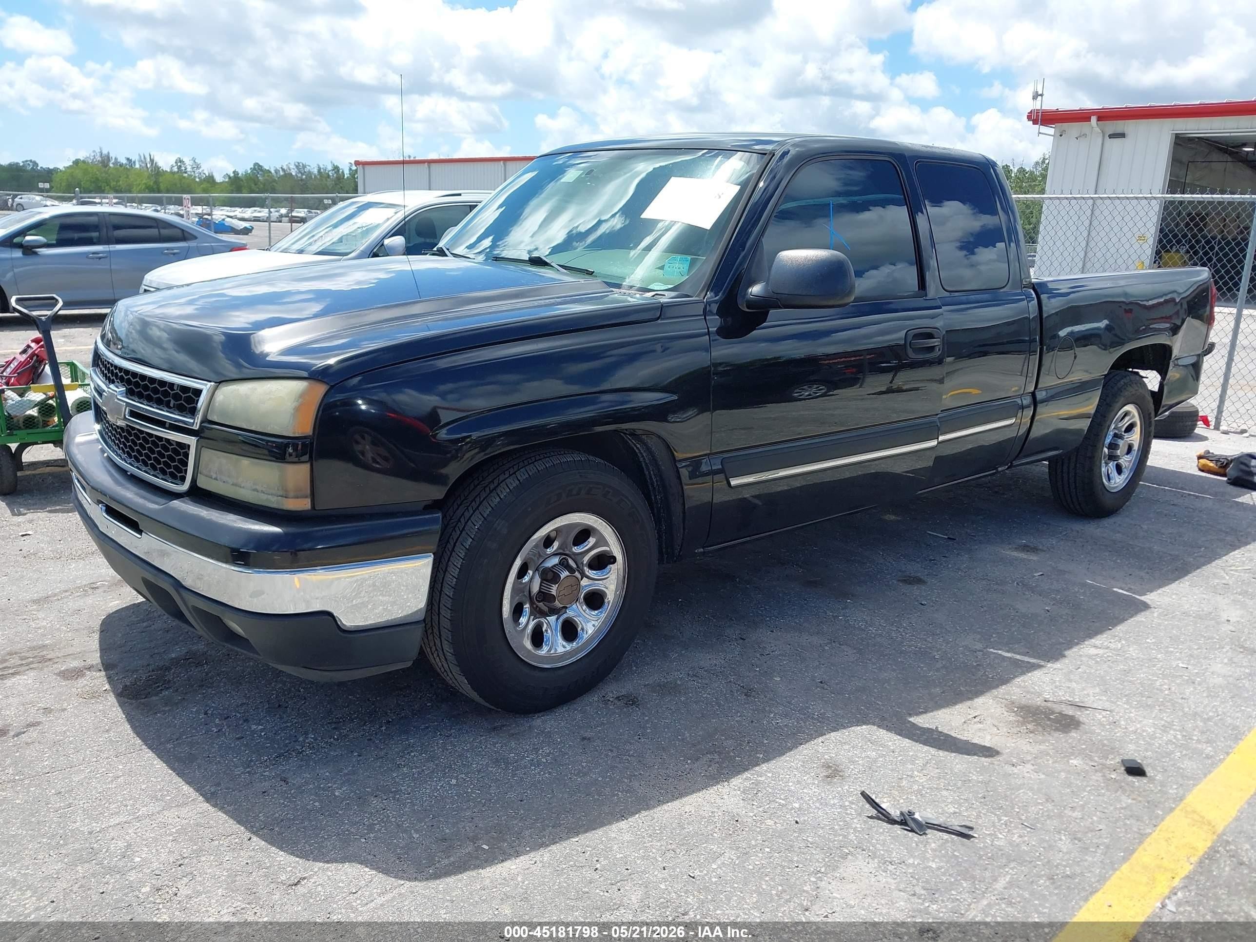 2006 Chevrolet Silverado 1500 Lt1 Black vin: 2GCEC19V861113502