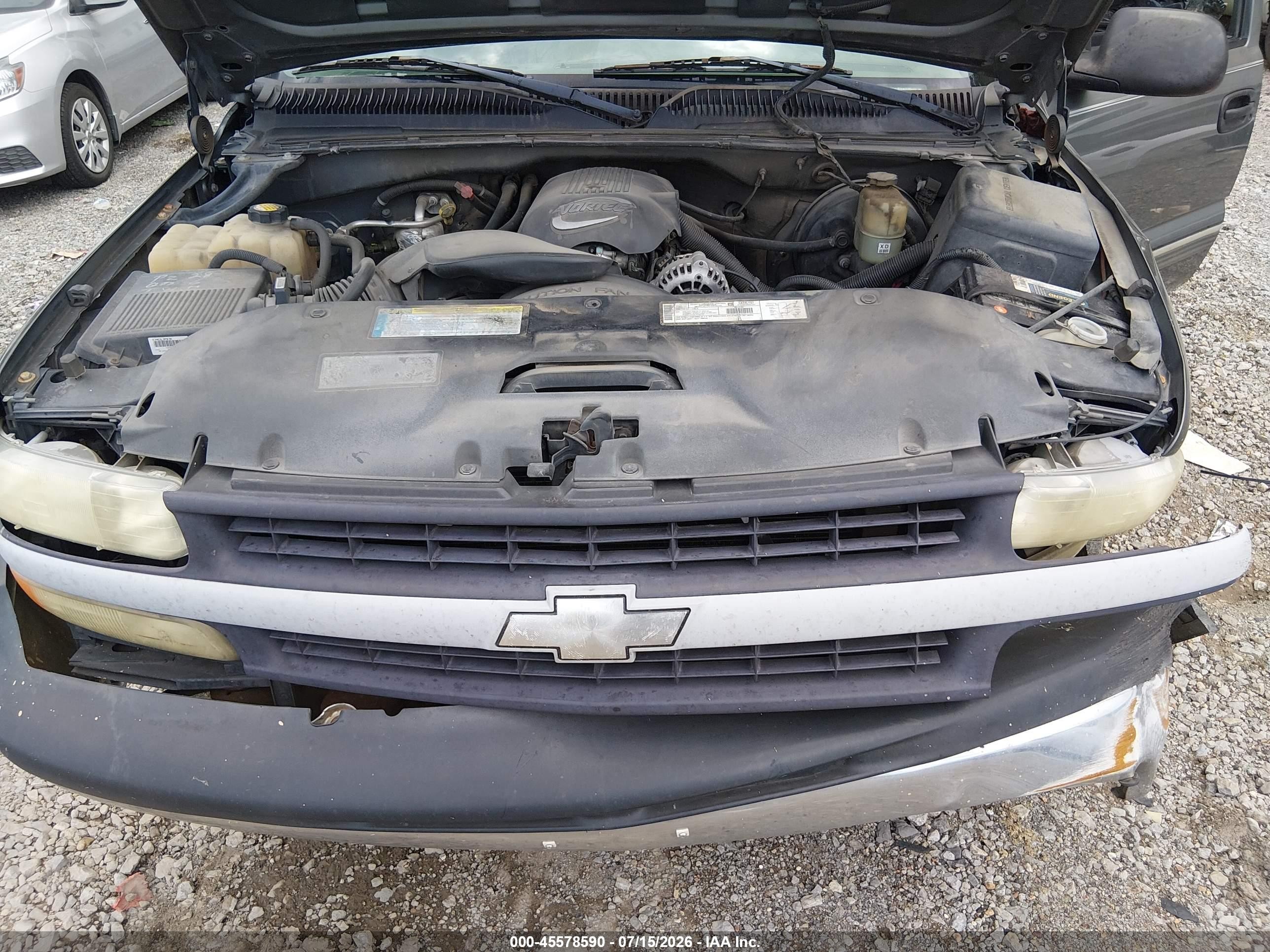 2001 Chevrolet Silverado 1500   Dark Blue vin: 2GCEC19V911324698