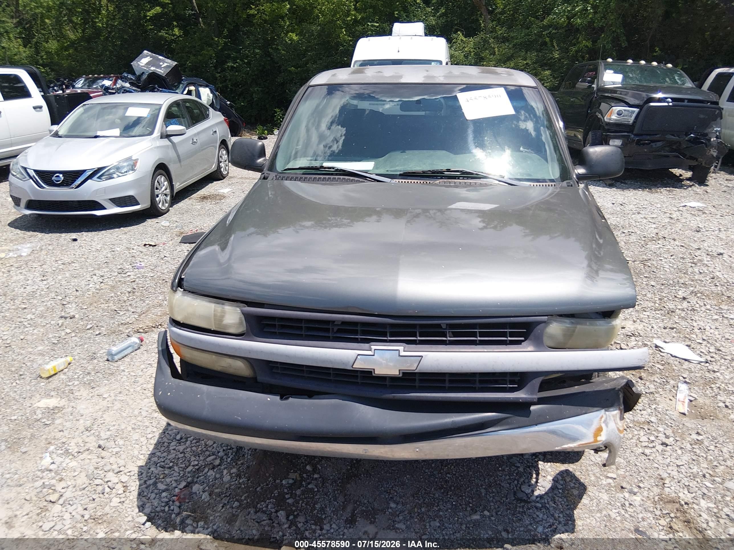 2001 Chevrolet Silverado 1500   Dark Blue vin: 2GCEC19V911324698
