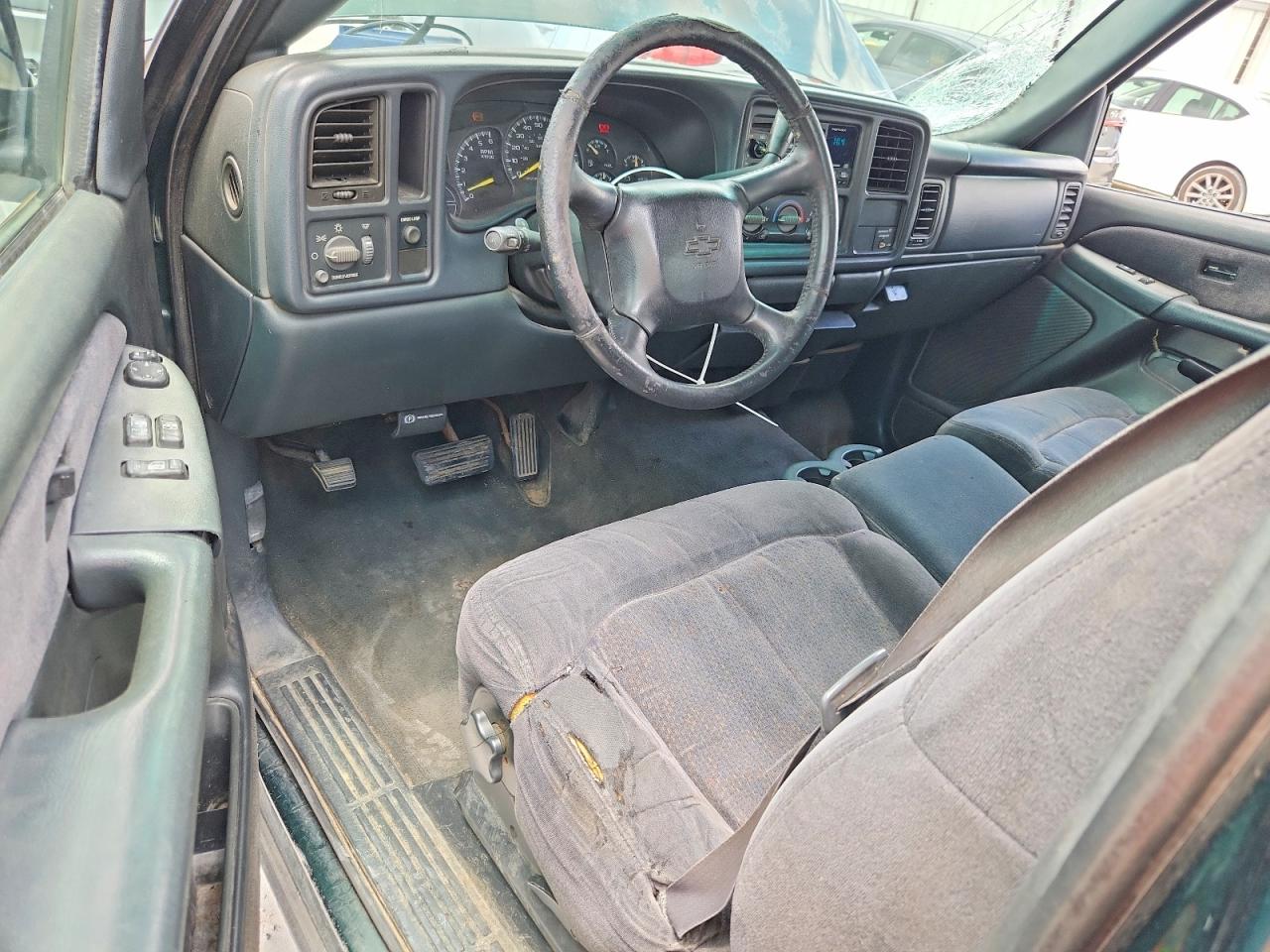 2001 Chevrolet Silverado C1500 Green vin: 2GCEC19V911332347