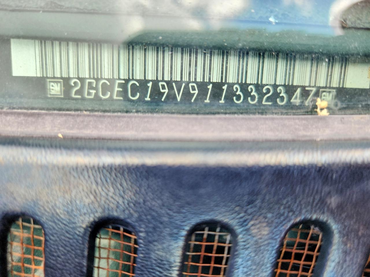 2001 Chevrolet Silverado C1500 Green vin: 2GCEC19V911332347