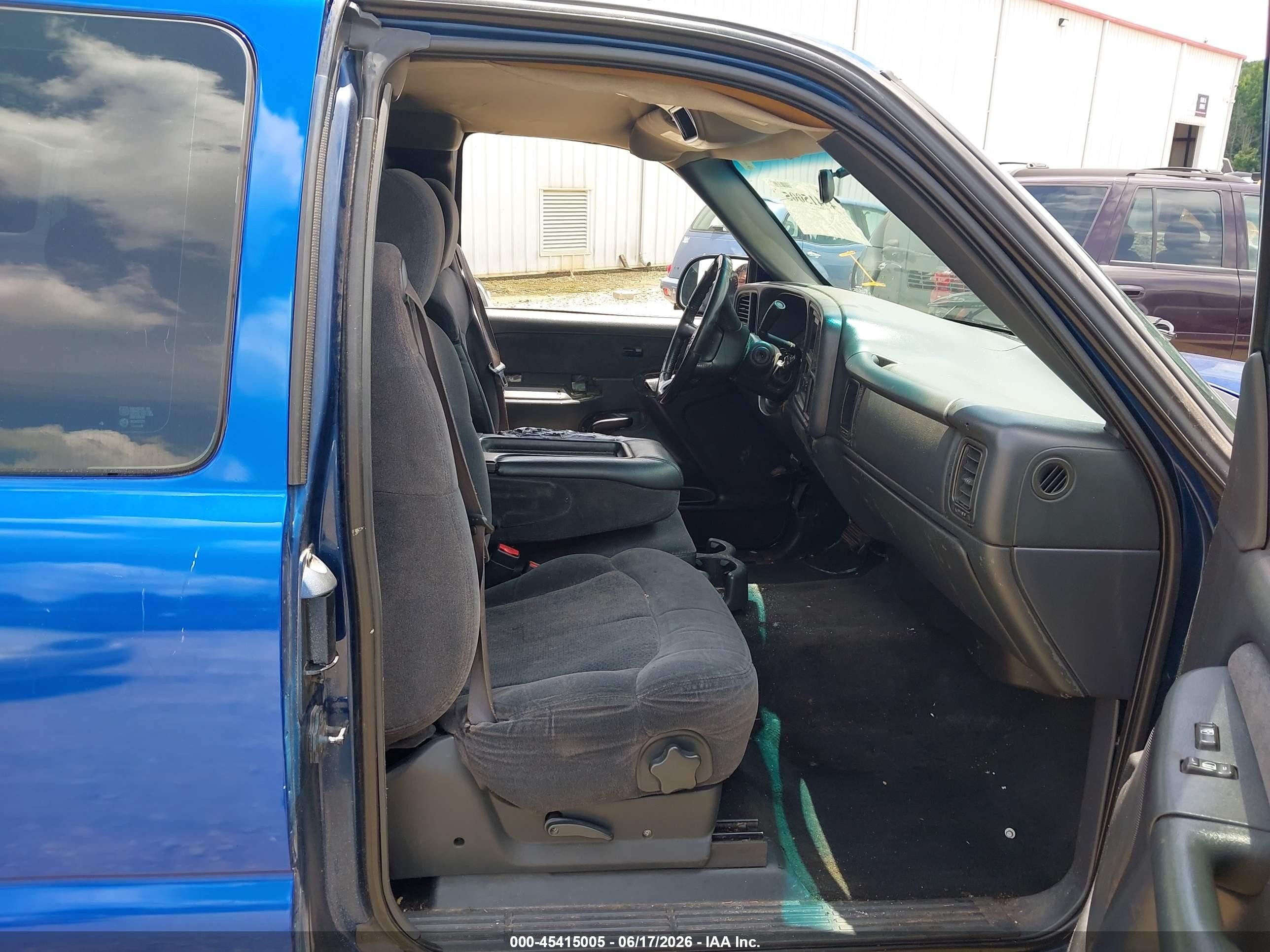 2002 Chevrolet Silverado 1500 Ls Синий vin: 2GCEC19V921275388