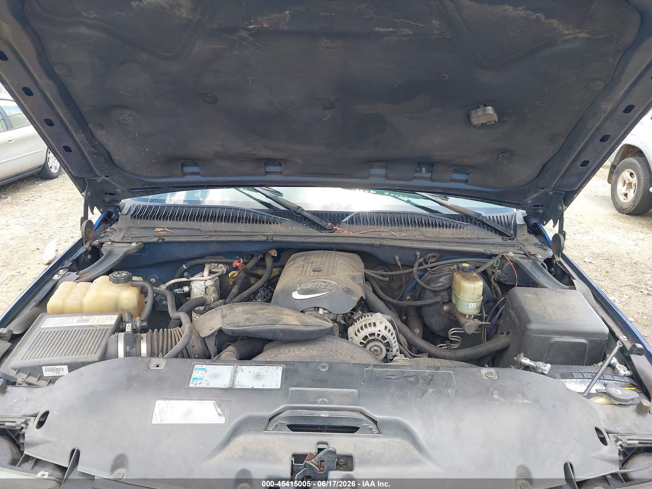 2002 Chevrolet Silverado 1500 Ls Синий vin: 2GCEC19V921275388