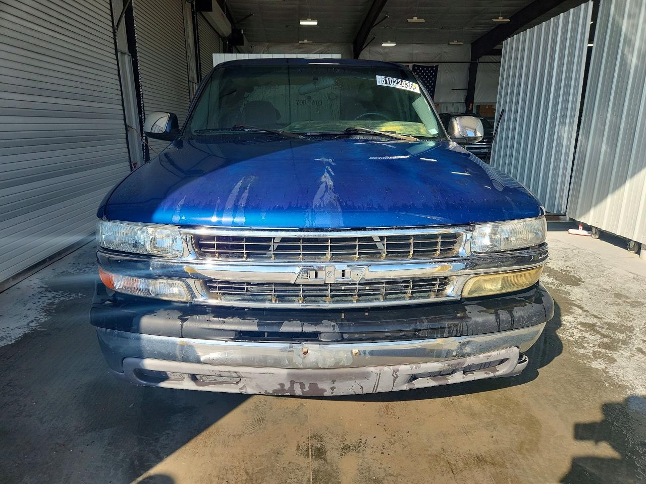 2002 Chevrolet Silverado C1500 Blue vin: 2GCEC19V921282065