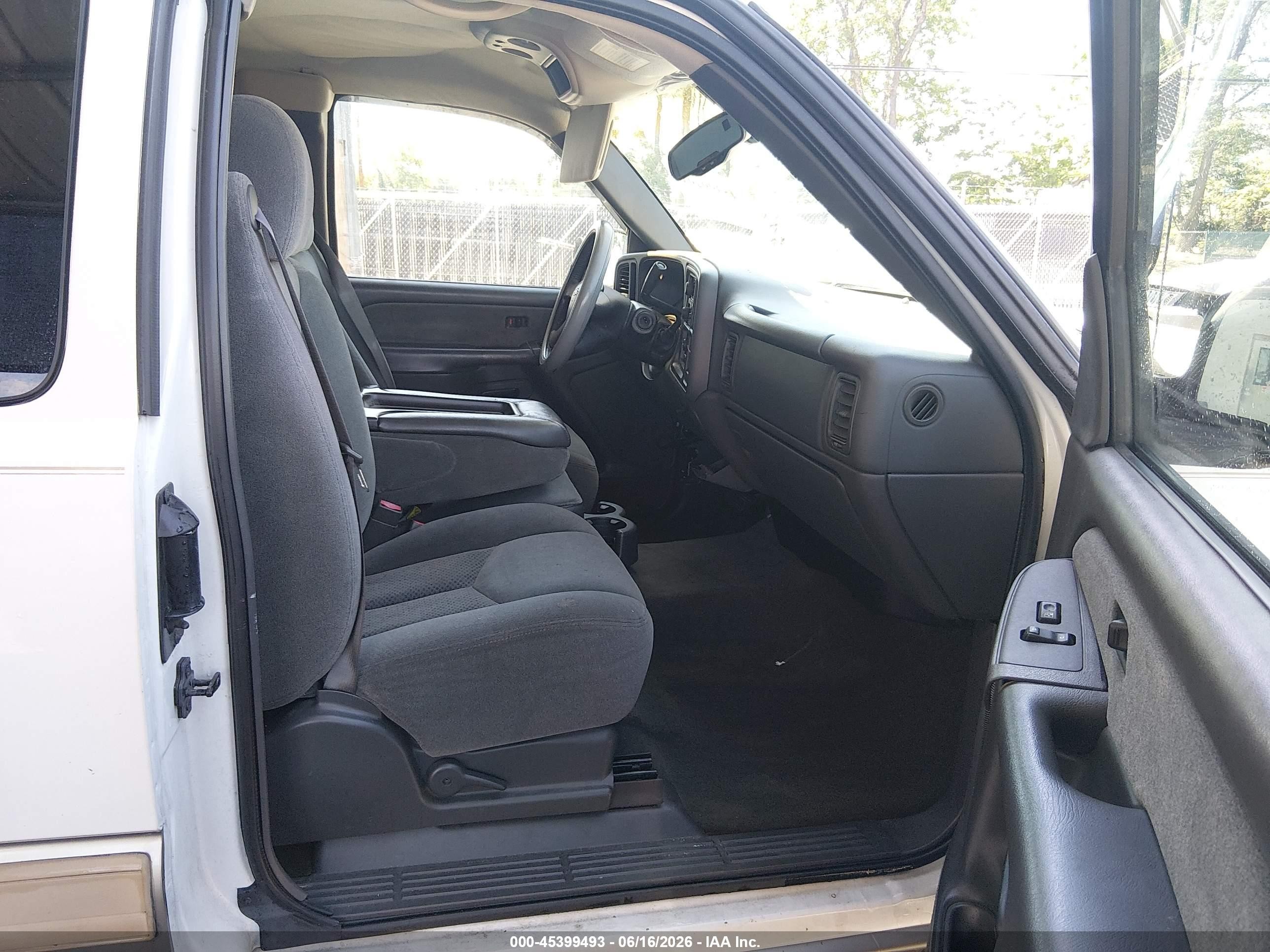 2003 Chevrolet Silverado 1500 Ls White vin: 2GCEC19V931365741