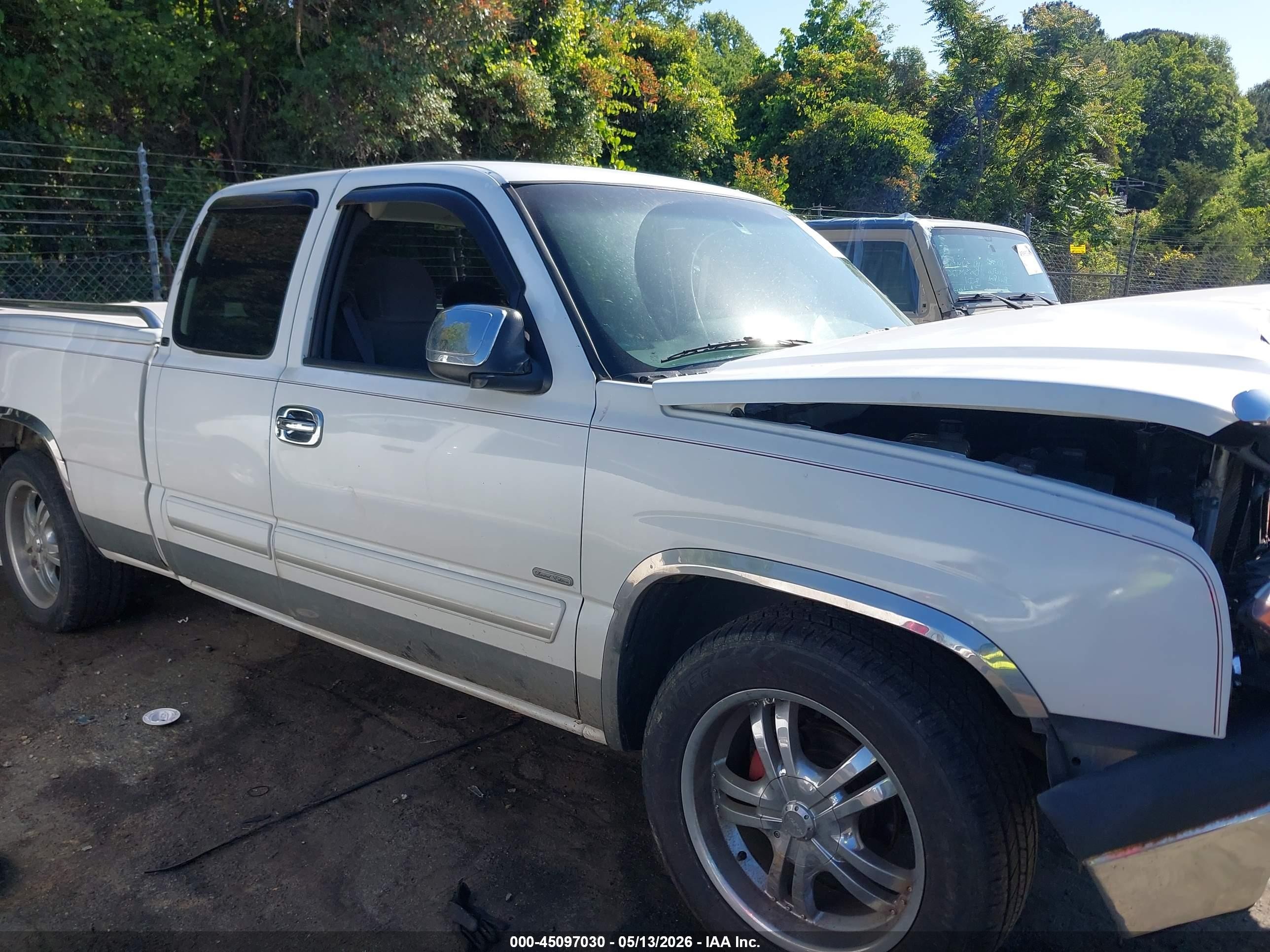 2003 Chevrolet Silverado 1500 Ls White vin: 2GCEC19V931374343