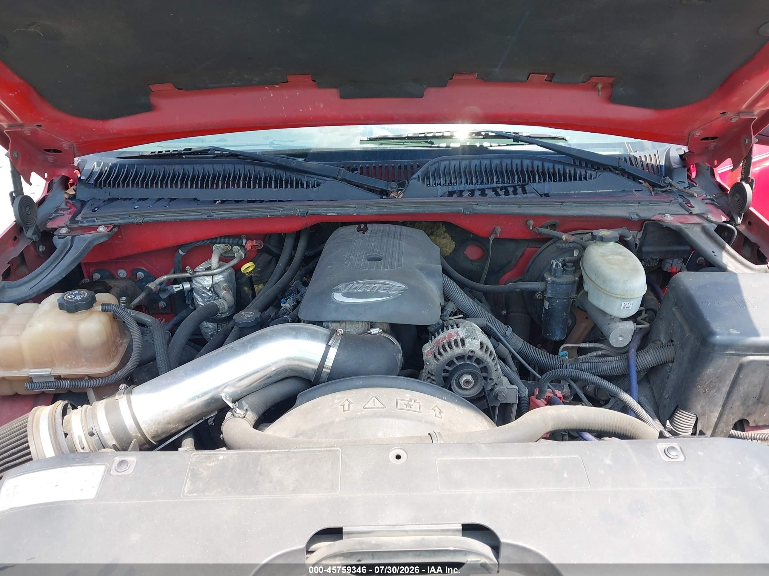 2004 Chevrolet Silverado 1500   Red vin: 2GCEC19V941135506