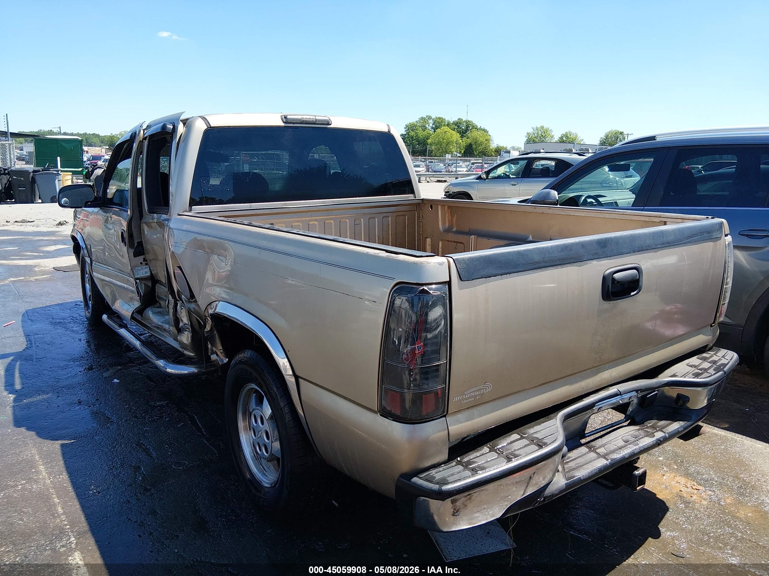 2004 Chevrolet Silverado 1500 Ls Gold vin: 2GCEC19V941150197
