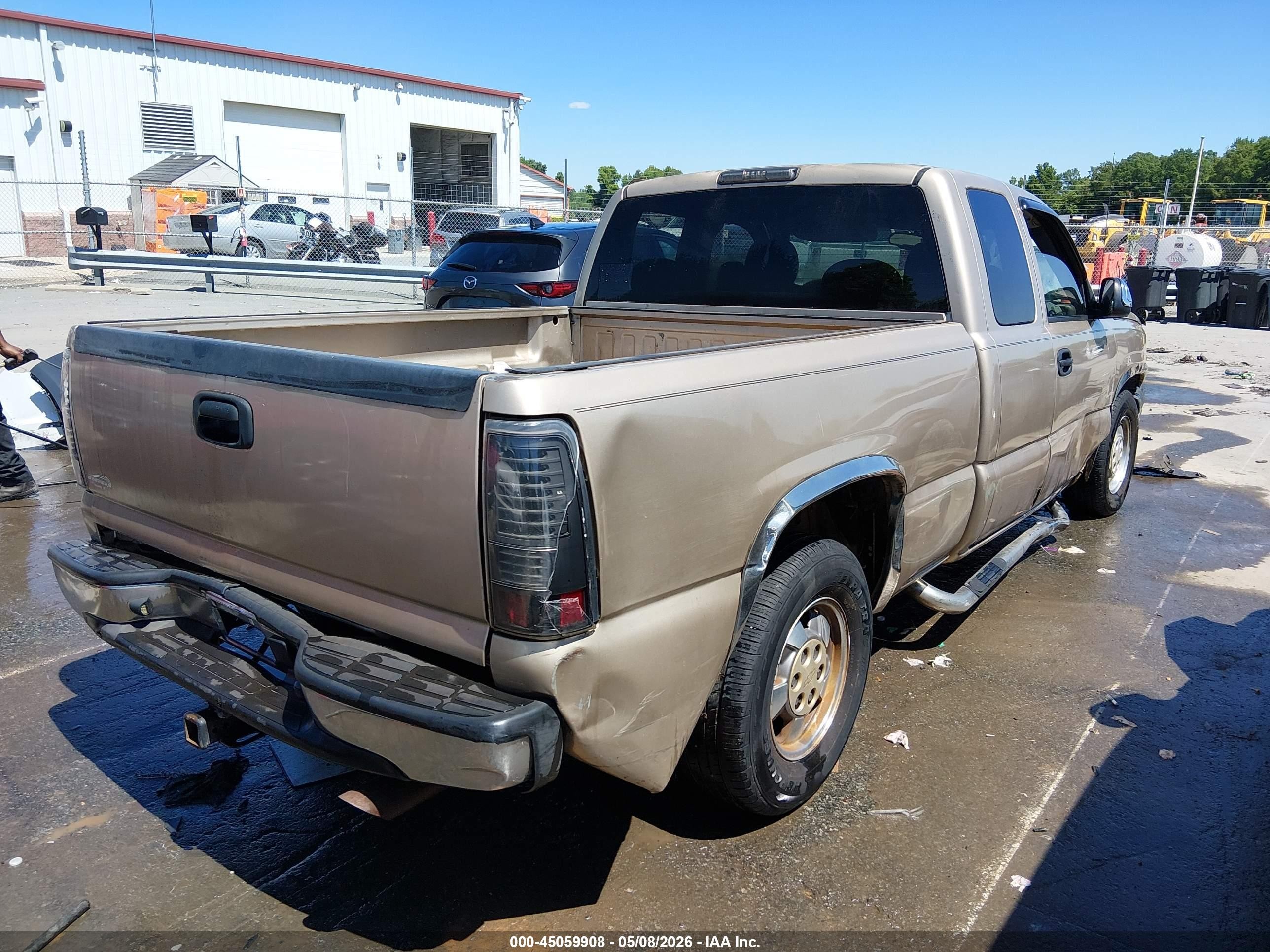 2004 Chevrolet Silverado 1500 Ls Gold vin: 2GCEC19V941150197