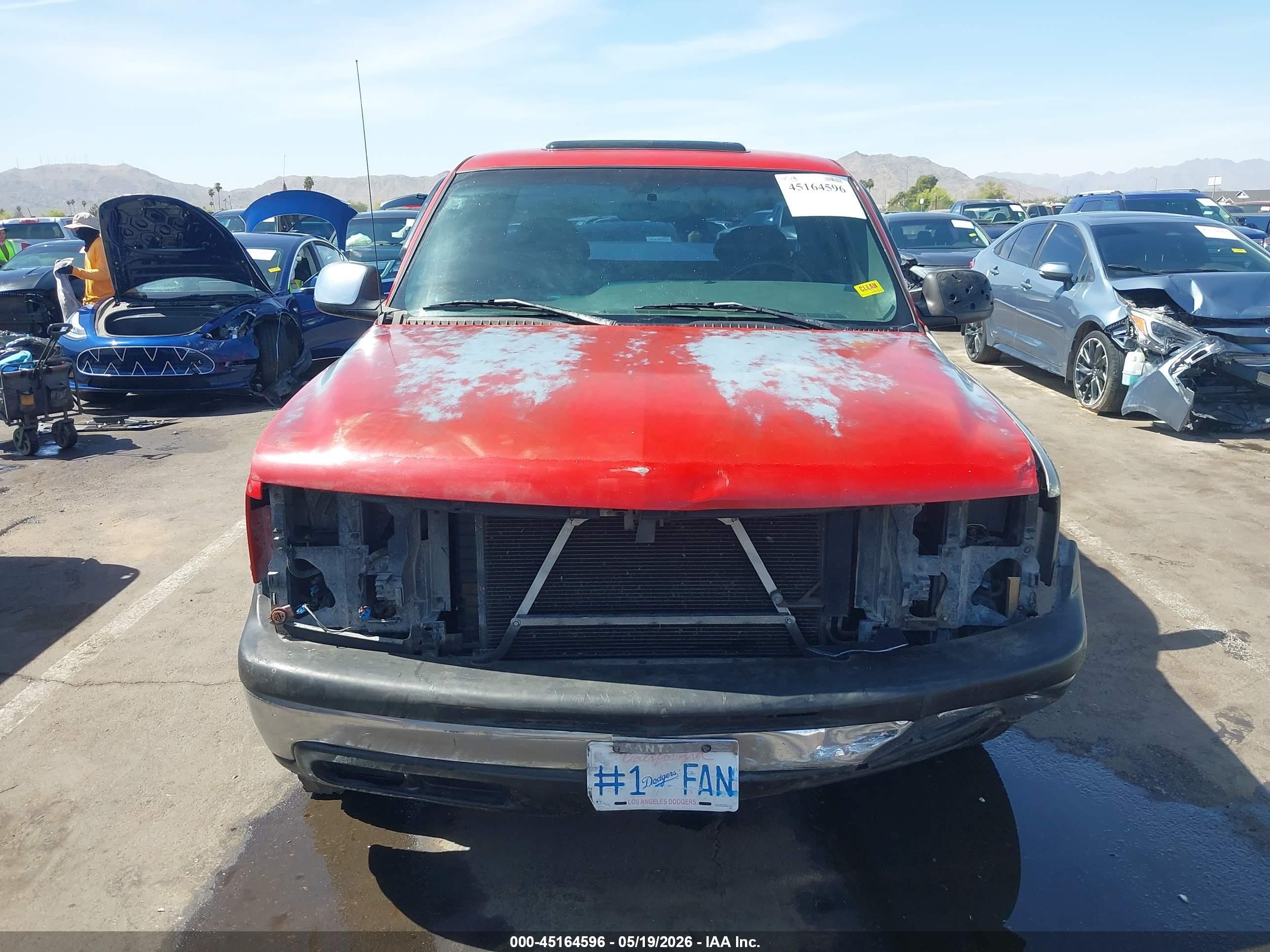2000 Chevrolet Silverado 1500 Ls Red vin: 2GCEC19V9Y1112667