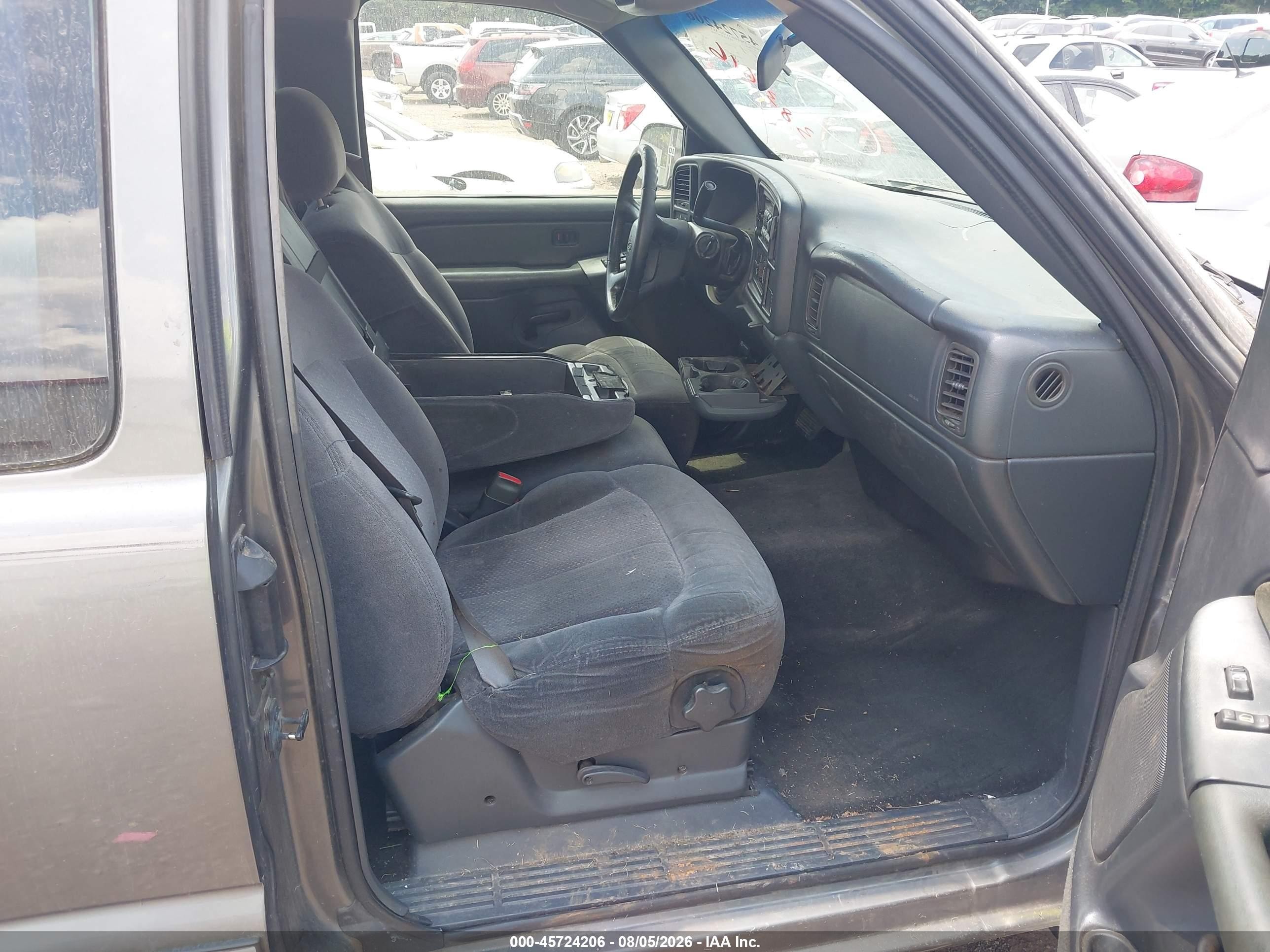 2000 Chevrolet Silverado 1500 Ls Gray vin: 2GCEC19V9Y1383616