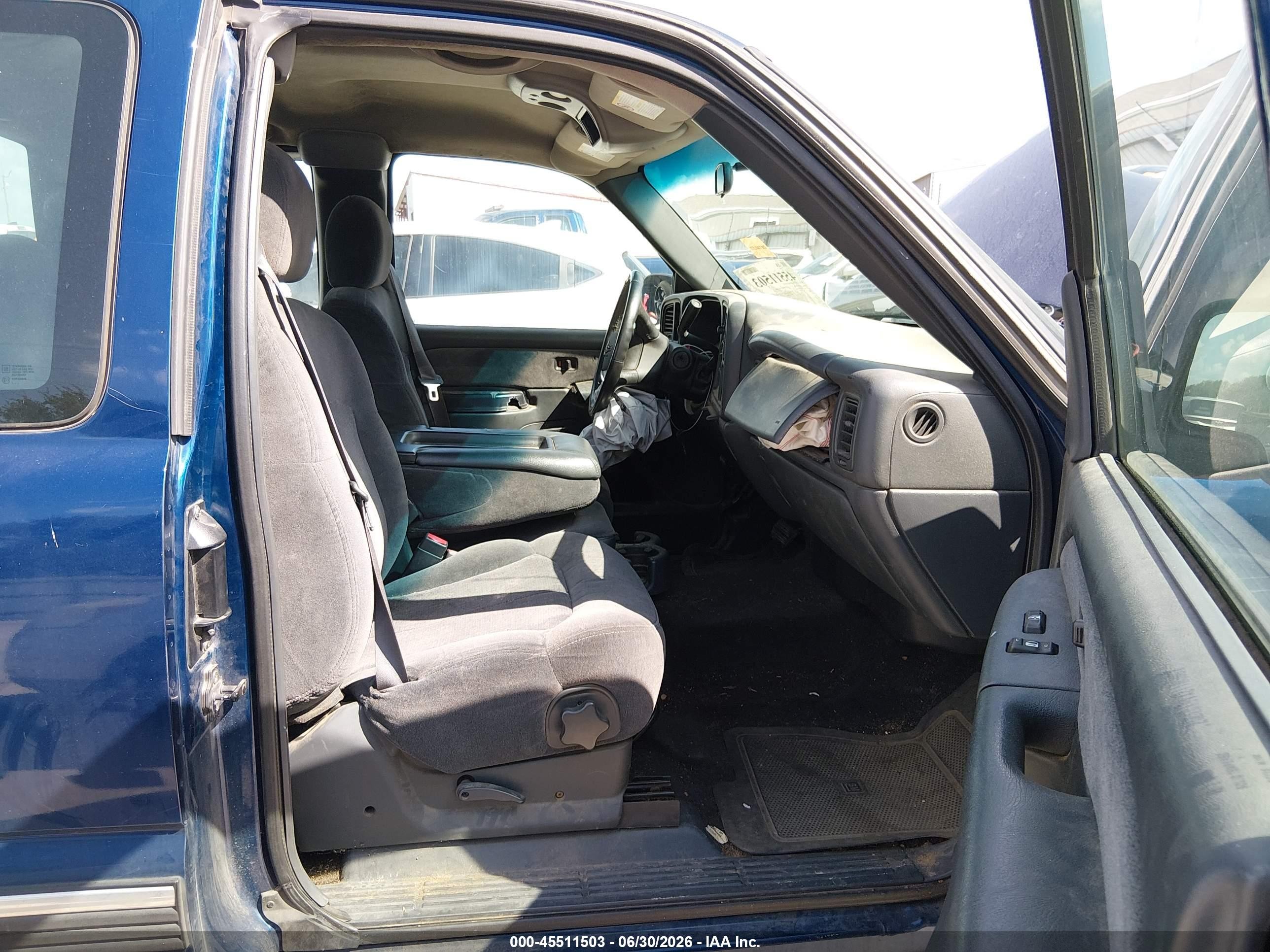 2002 Chevrolet Silverado 1500 Ls Blue vin: 2GCEC19VX21185862