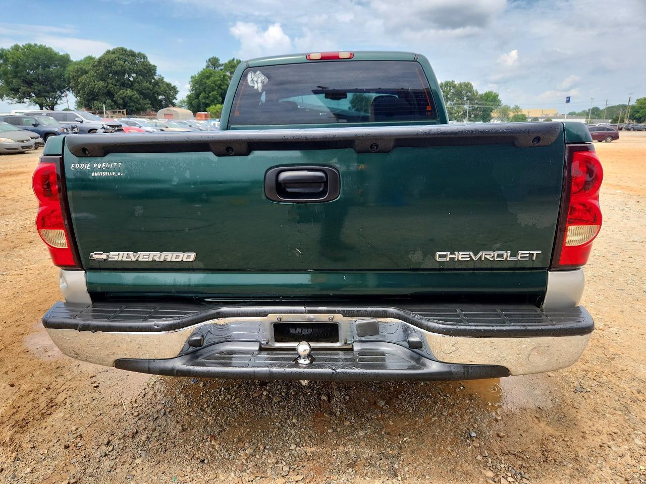 2004 Chevrolet Silverado C1500 Green vin: 2GCEC19VX41345273