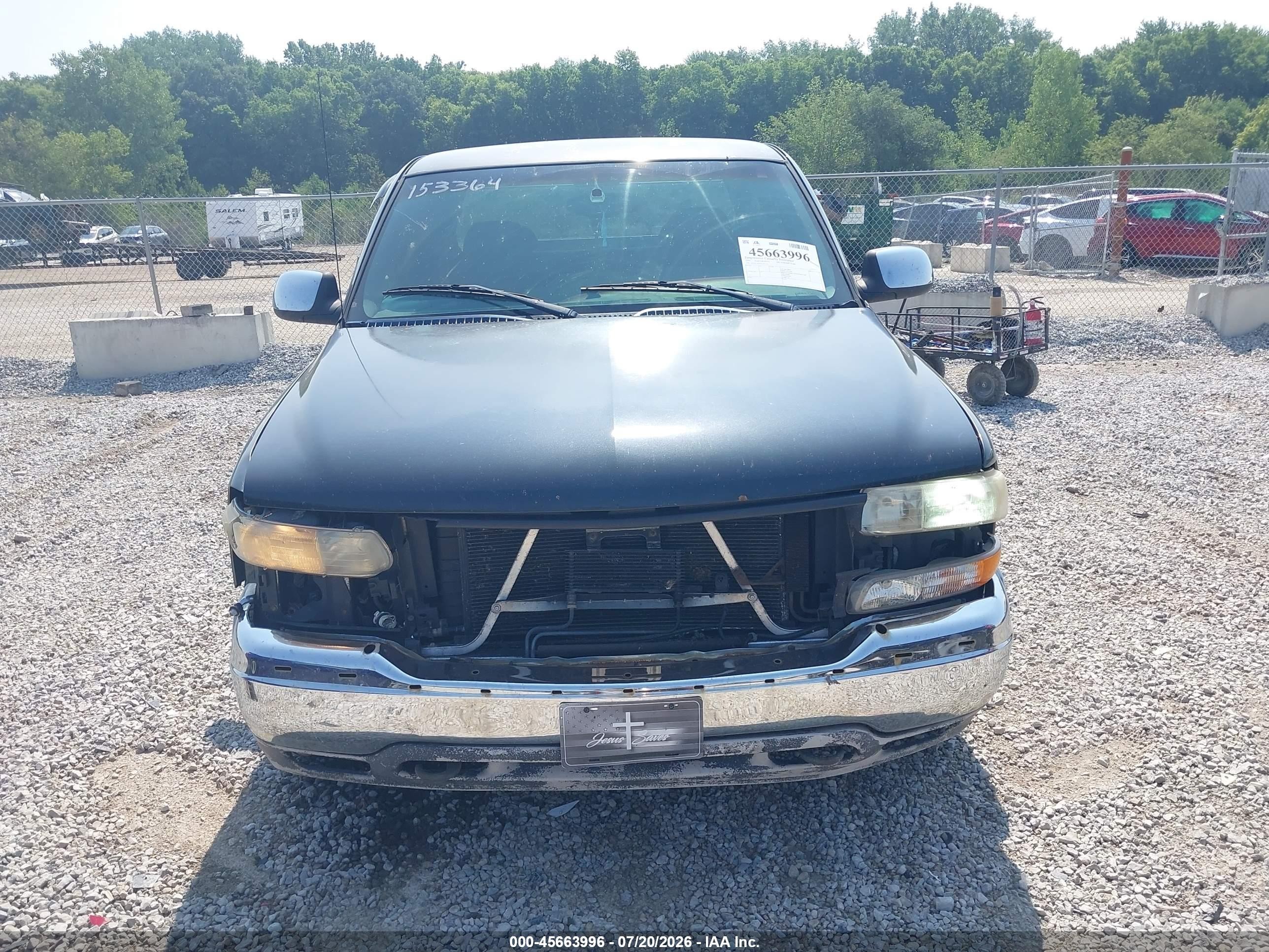 2000 Chevrolet Silverado 1500 Ls Gray vin: 2GCEC19VXY1273321