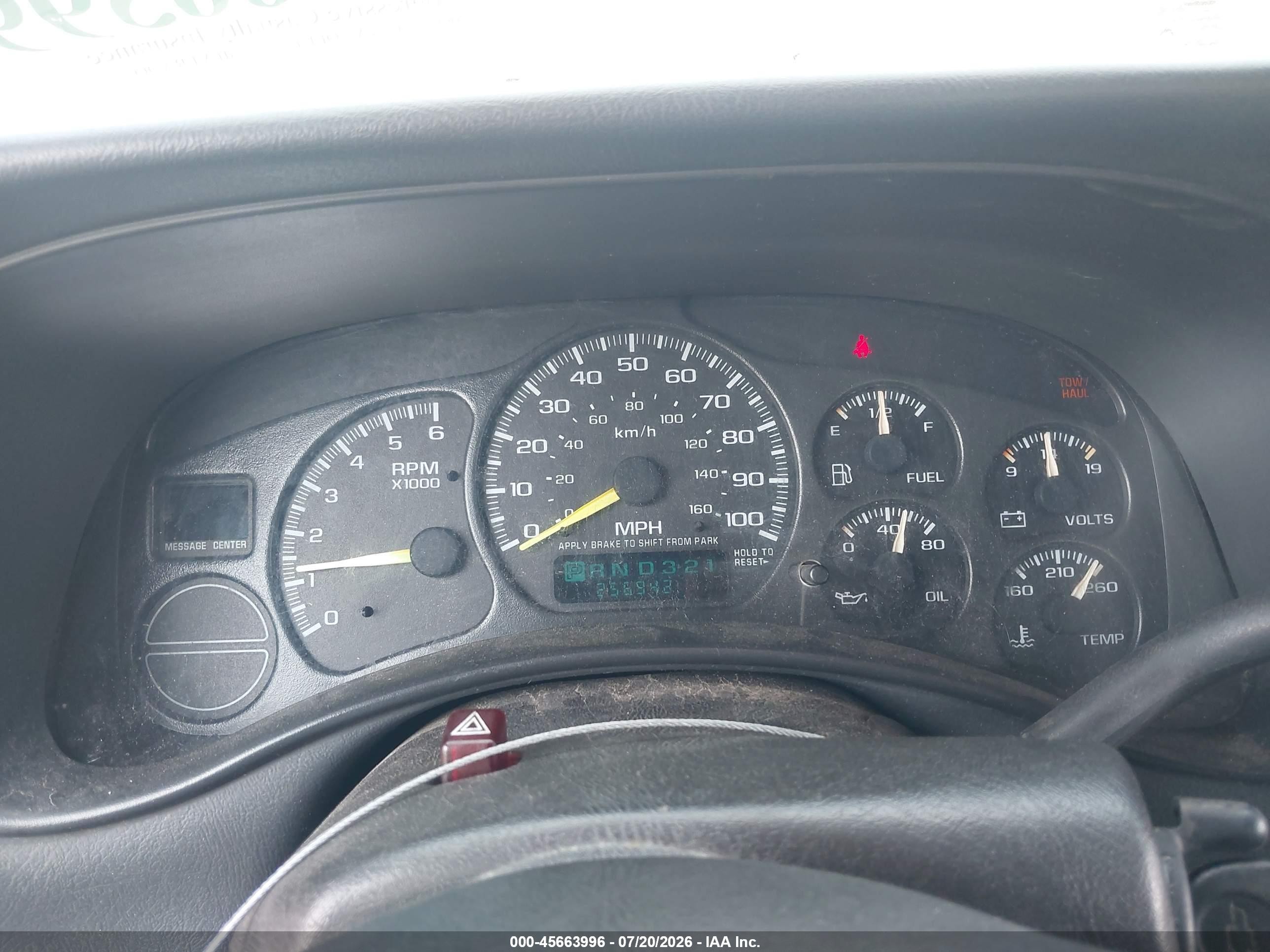 2000 Chevrolet Silverado 1500 Ls Gray vin: 2GCEC19VXY1273321