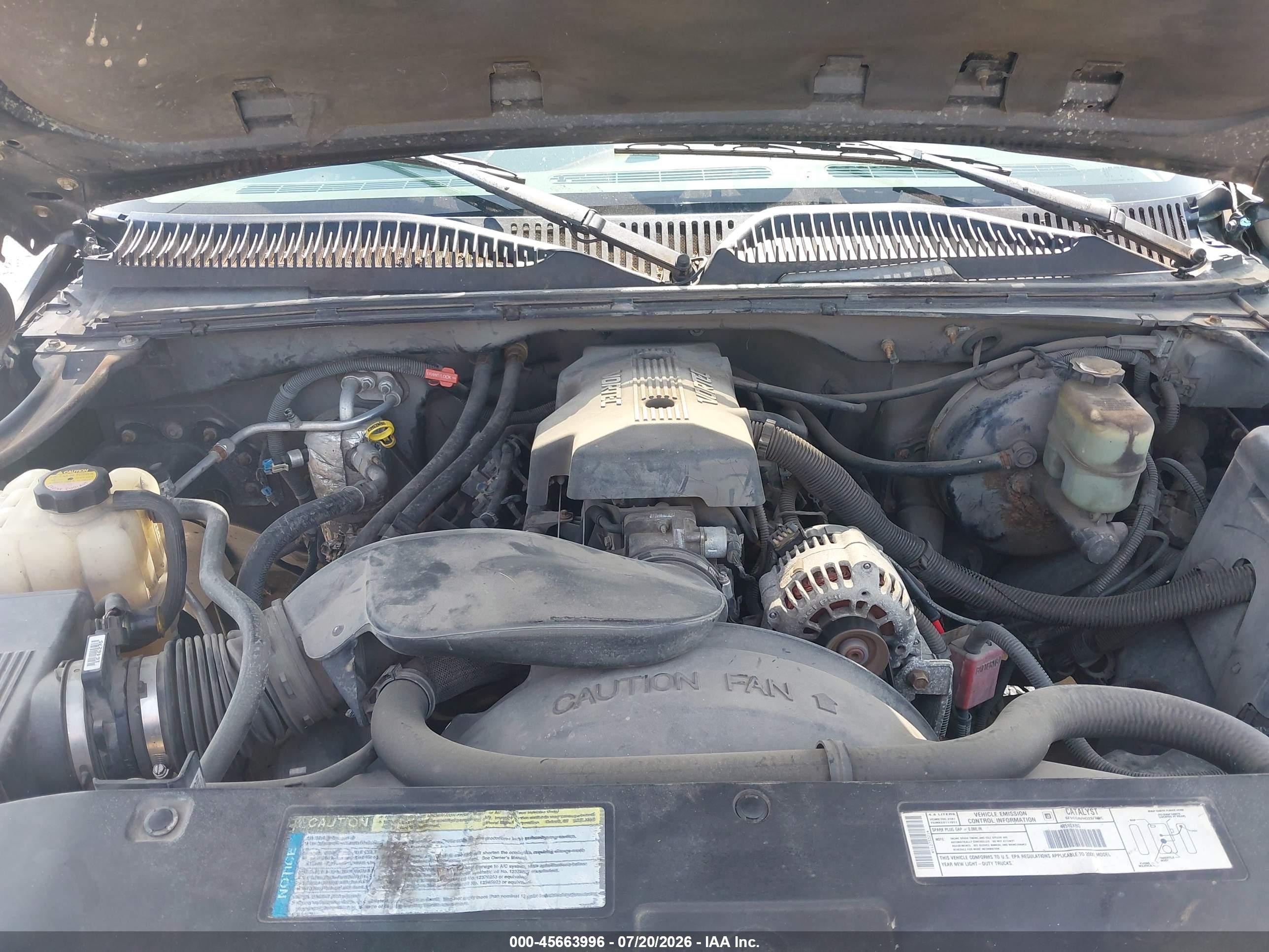 2000 Chevrolet Silverado 1500 Ls Gray vin: 2GCEC19VXY1273321