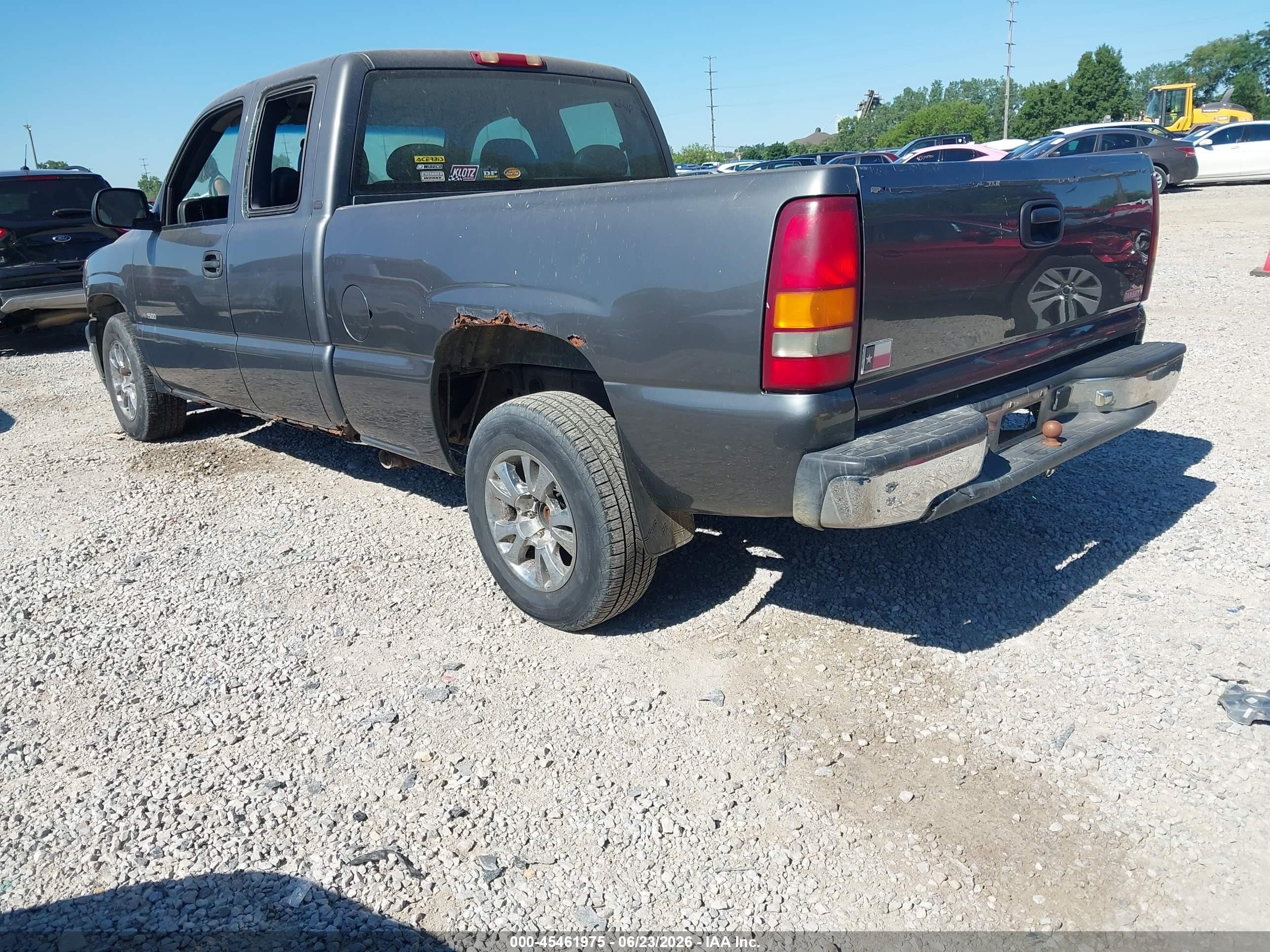 2001 Chevrolet Silverado 1500   Gray vin: 2GCEC19W011234249