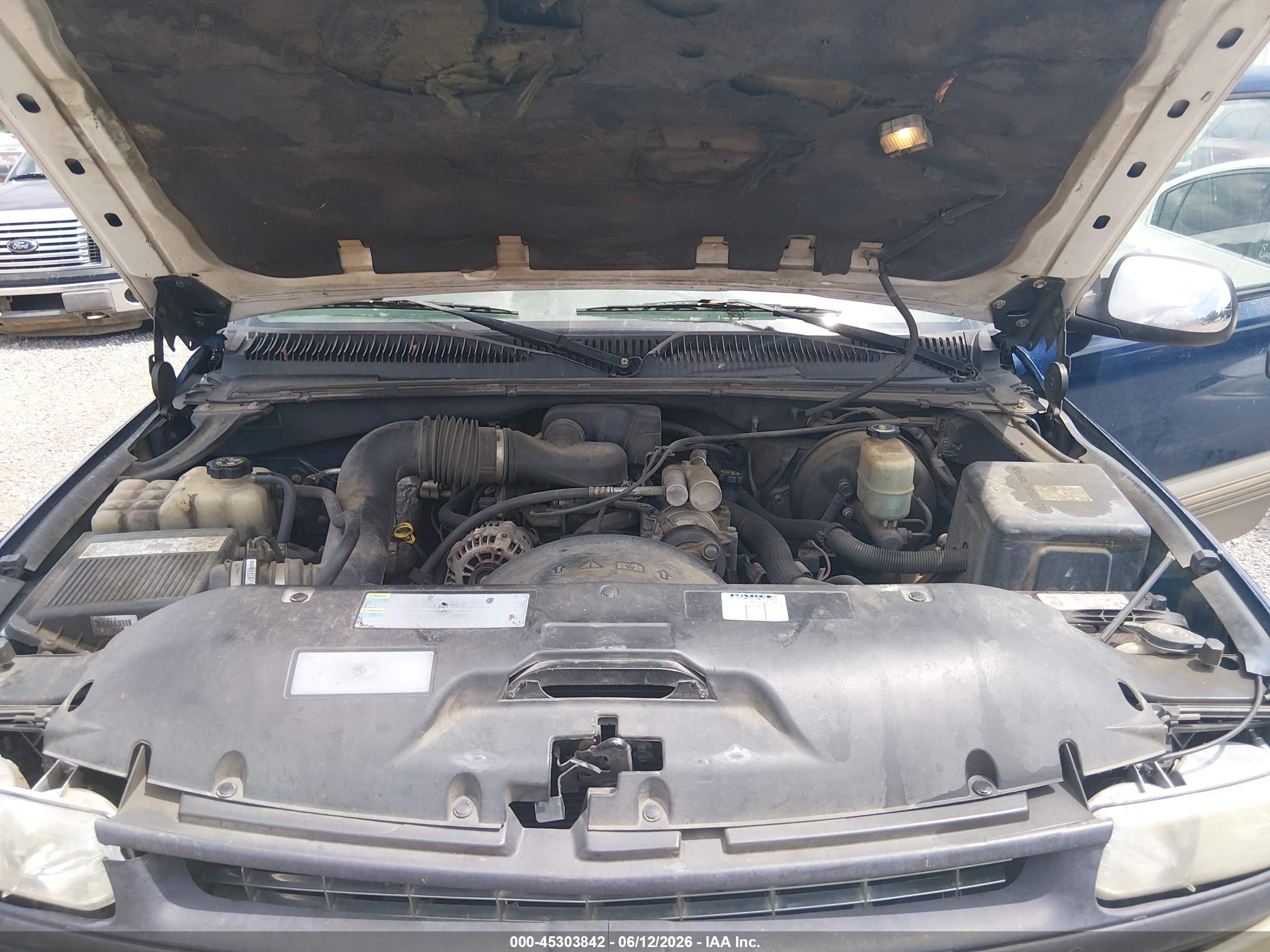 2002 Chevrolet Silverado 1500 Ls Blue vin: 2GCEC19W121161832