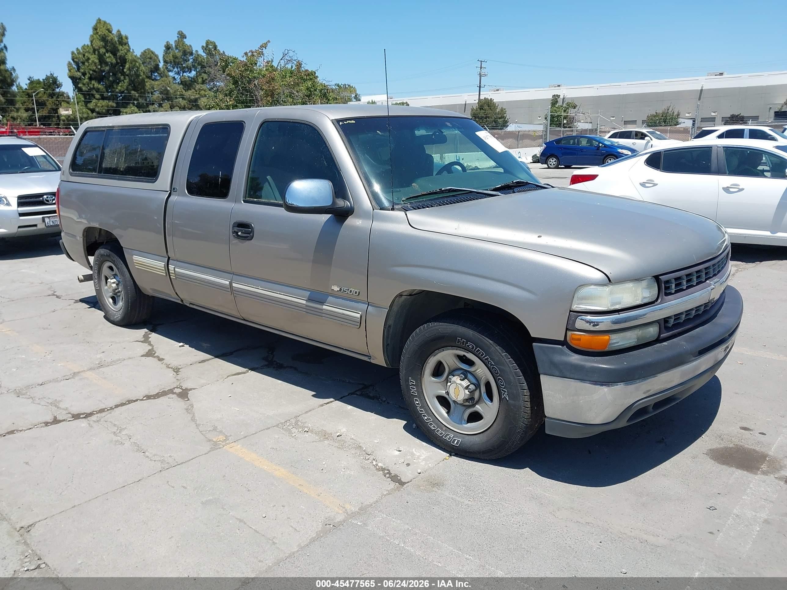 2001 Chevrolet Silverado 1500 Ls Gold vin: 2GCEC19W411279341