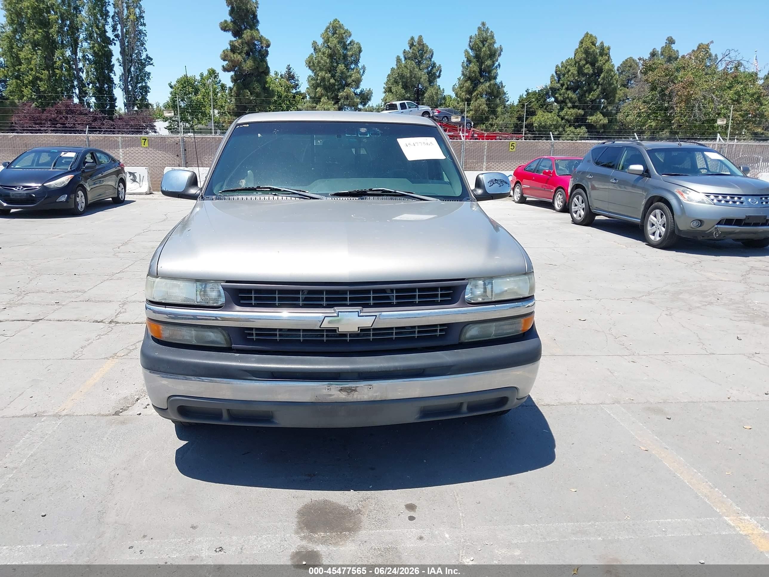2001 Chevrolet Silverado 1500 Ls Gold vin: 2GCEC19W411279341
