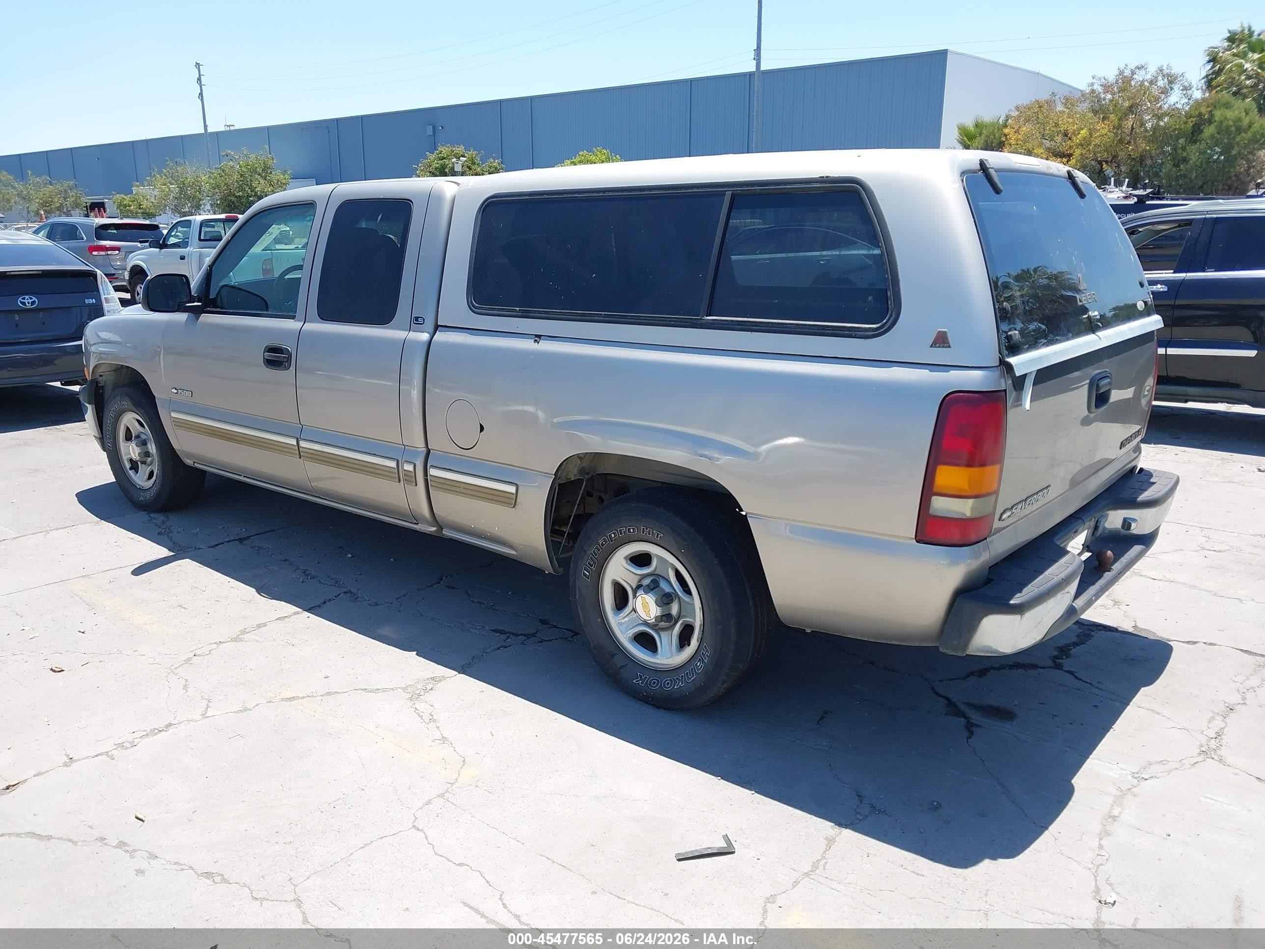2001 Chevrolet Silverado 1500 Ls Gold vin: 2GCEC19W411279341