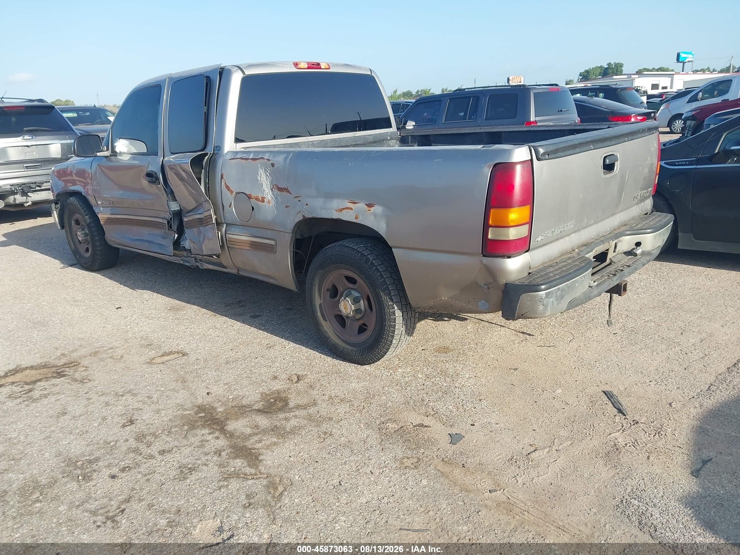 2001 Chevrolet Silverado 1500 Ls Бежевый vin: 2GCEC19W711136030