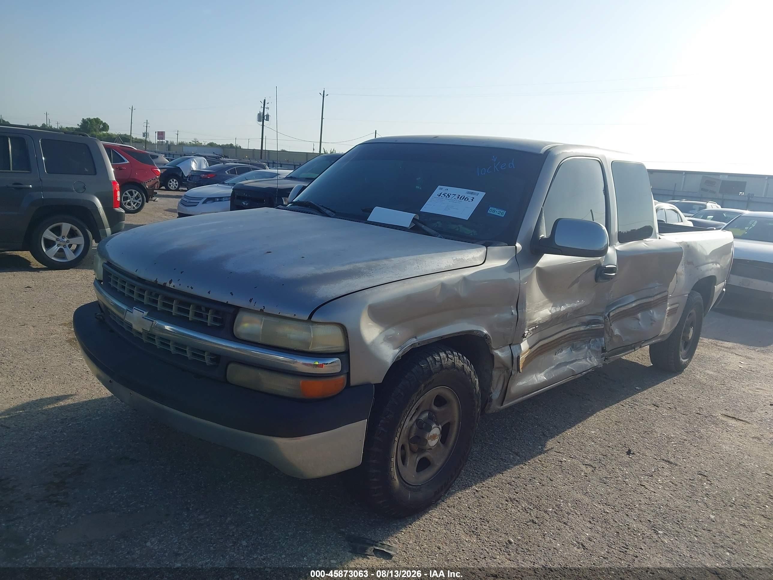 2001 Chevrolet Silverado 1500 Ls Бежевый vin: 2GCEC19W711136030