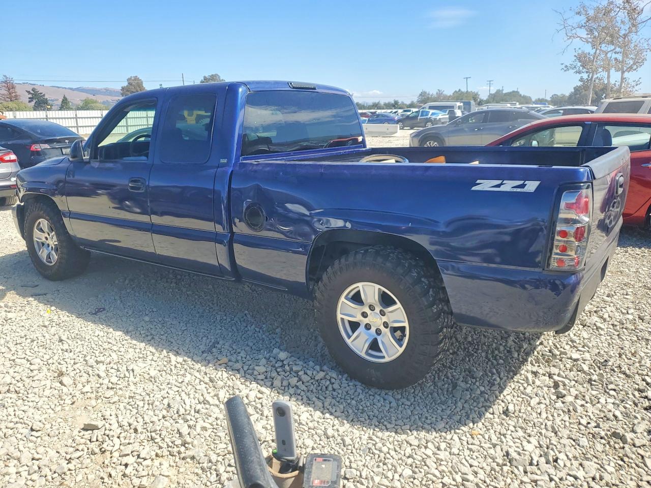 2001 Chevrolet Silverado C1500 Blue vin: 2GCEC19W811158084