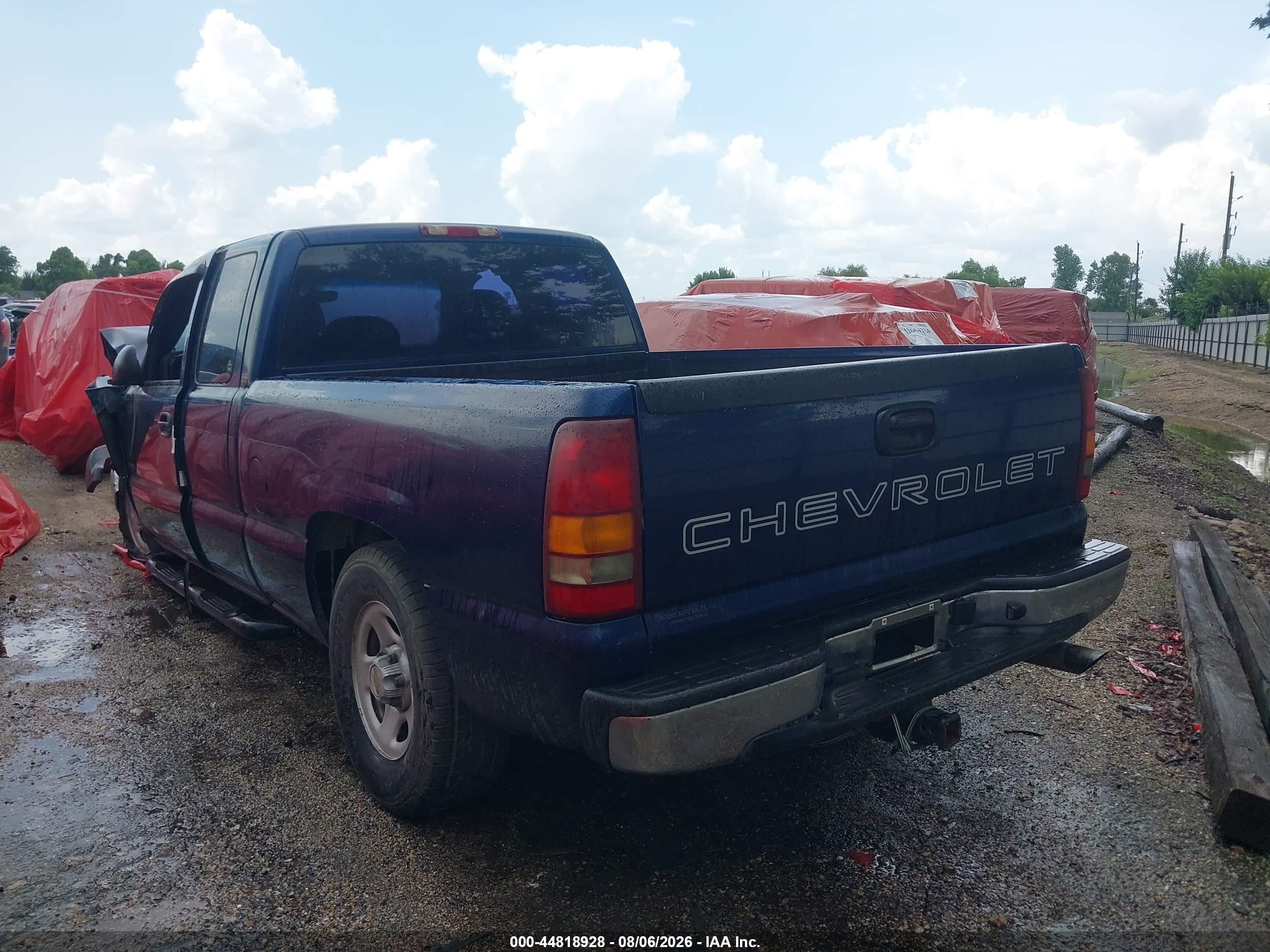 2002 Chevrolet Silverado 1500 Navy vin: 2GCEC19W921269678