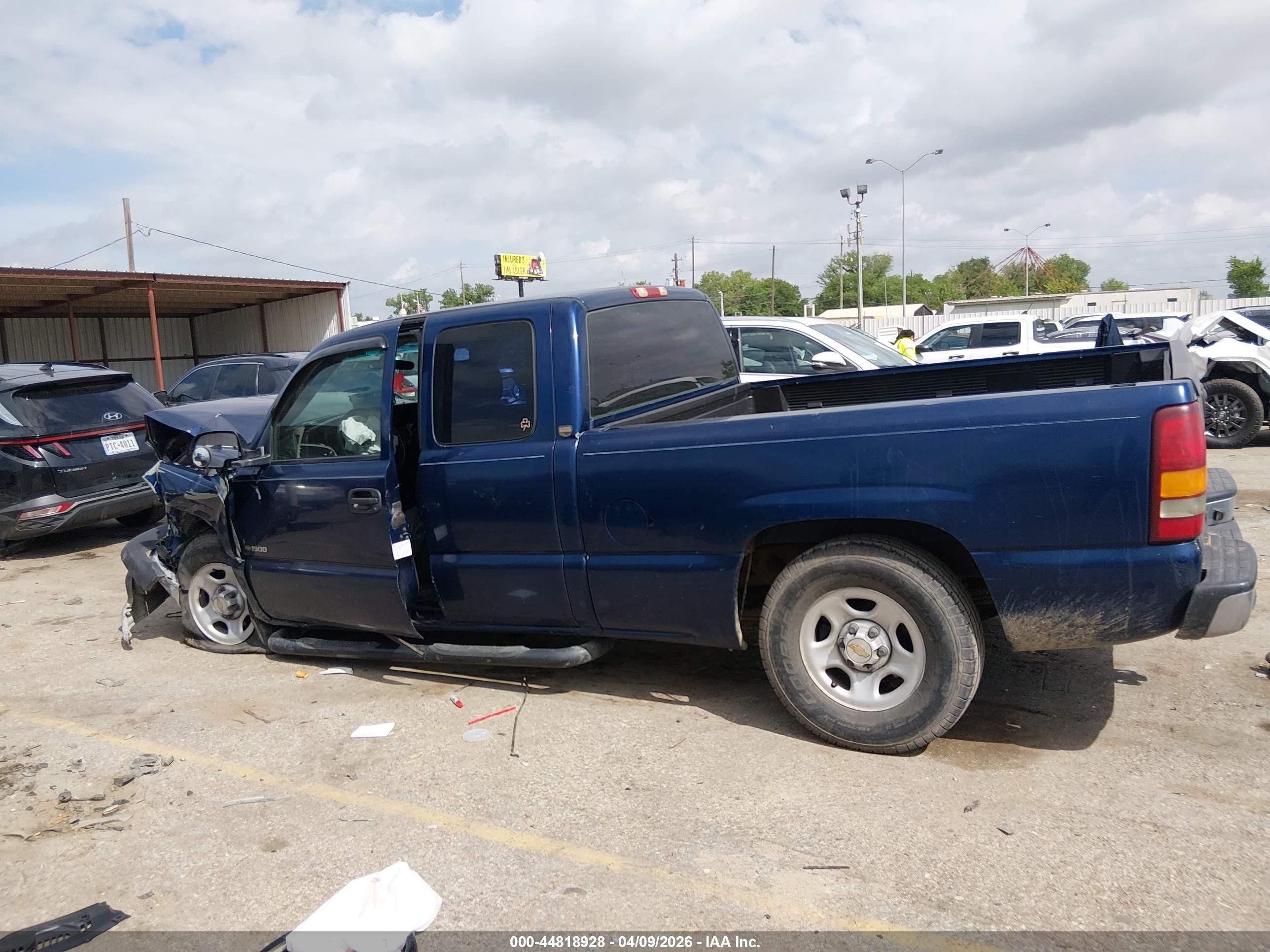 2002 Chevrolet Silverado 1500 Navy vin: 2GCEC19W921269678