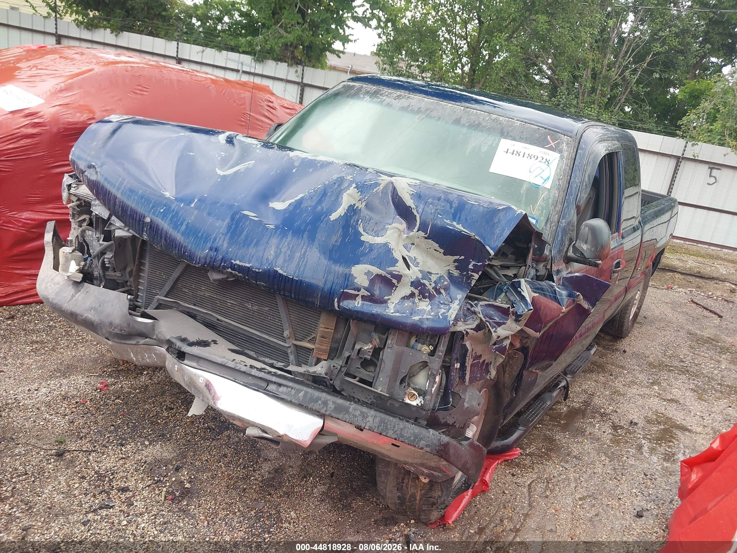 2002 Chevrolet Silverado 1500 Navy vin: 2GCEC19W921269678