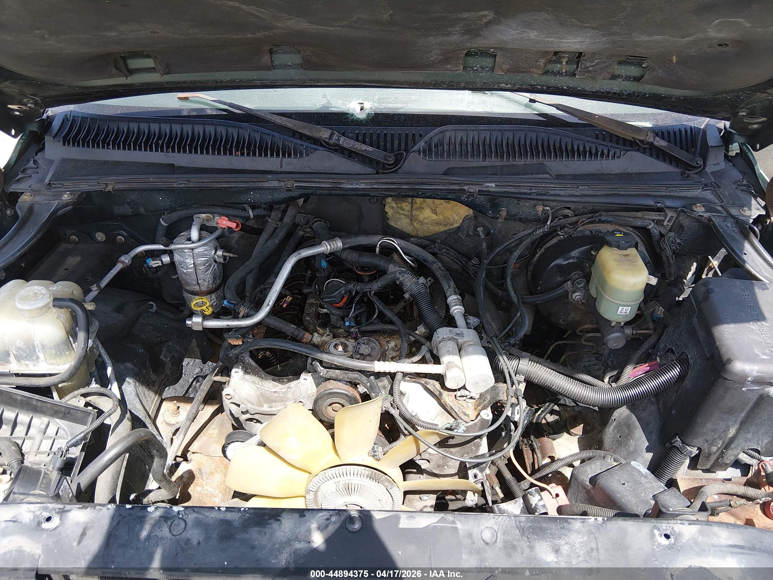 2002 Chevrolet Silverado 1500 Ls Green vin: 2GCEC19W921297657