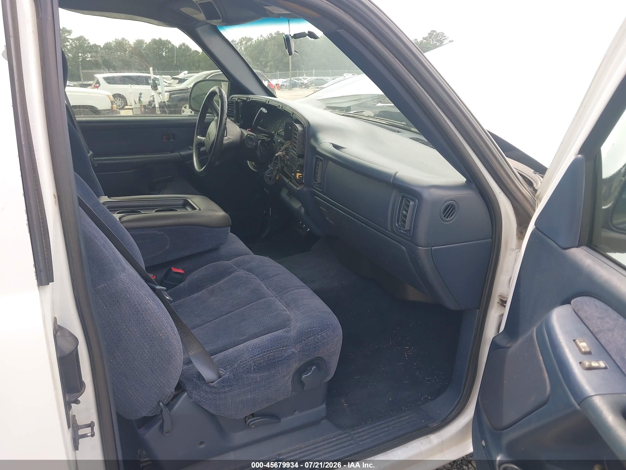 1999 Chevrolet Silverado 1500 Ls Белый vin: 2GCEC19WXX1154384
