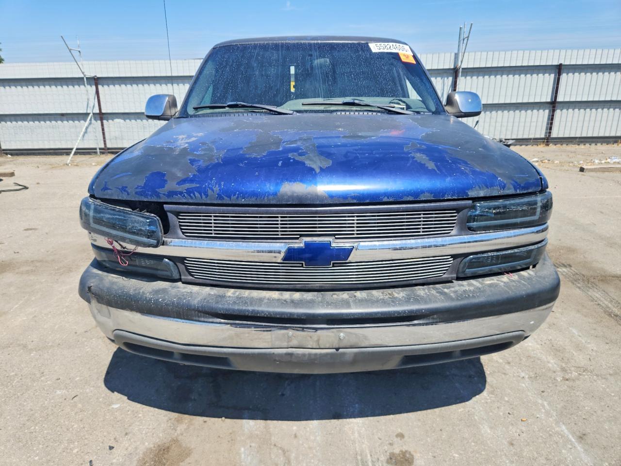 2002 Chevrolet Silverado C1500 Blue vin: 2GCEC19X121188148