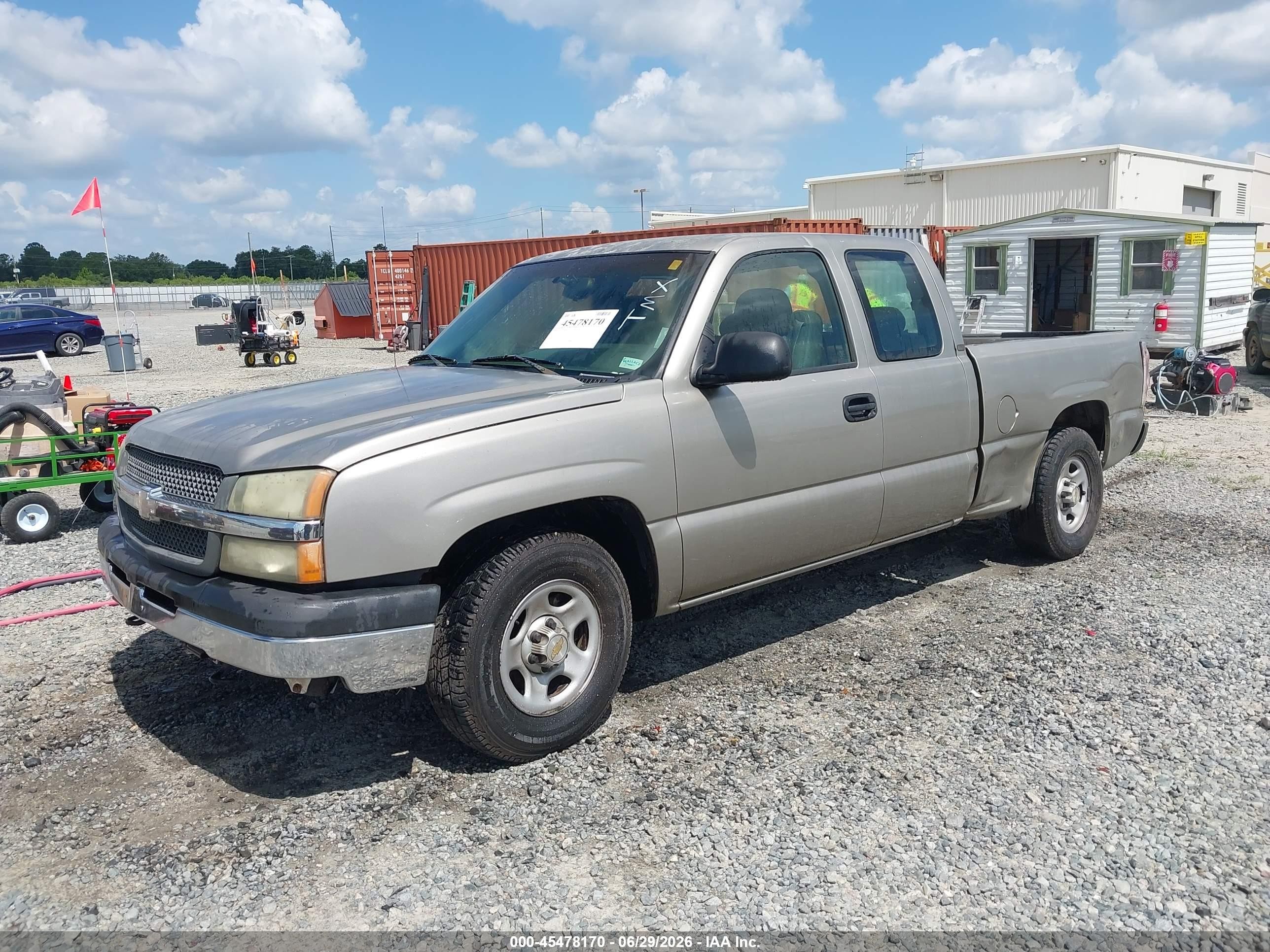 2003 Chevrolet Silverado 1500 Work Truck Tan vin: 2GCEC19X131366237