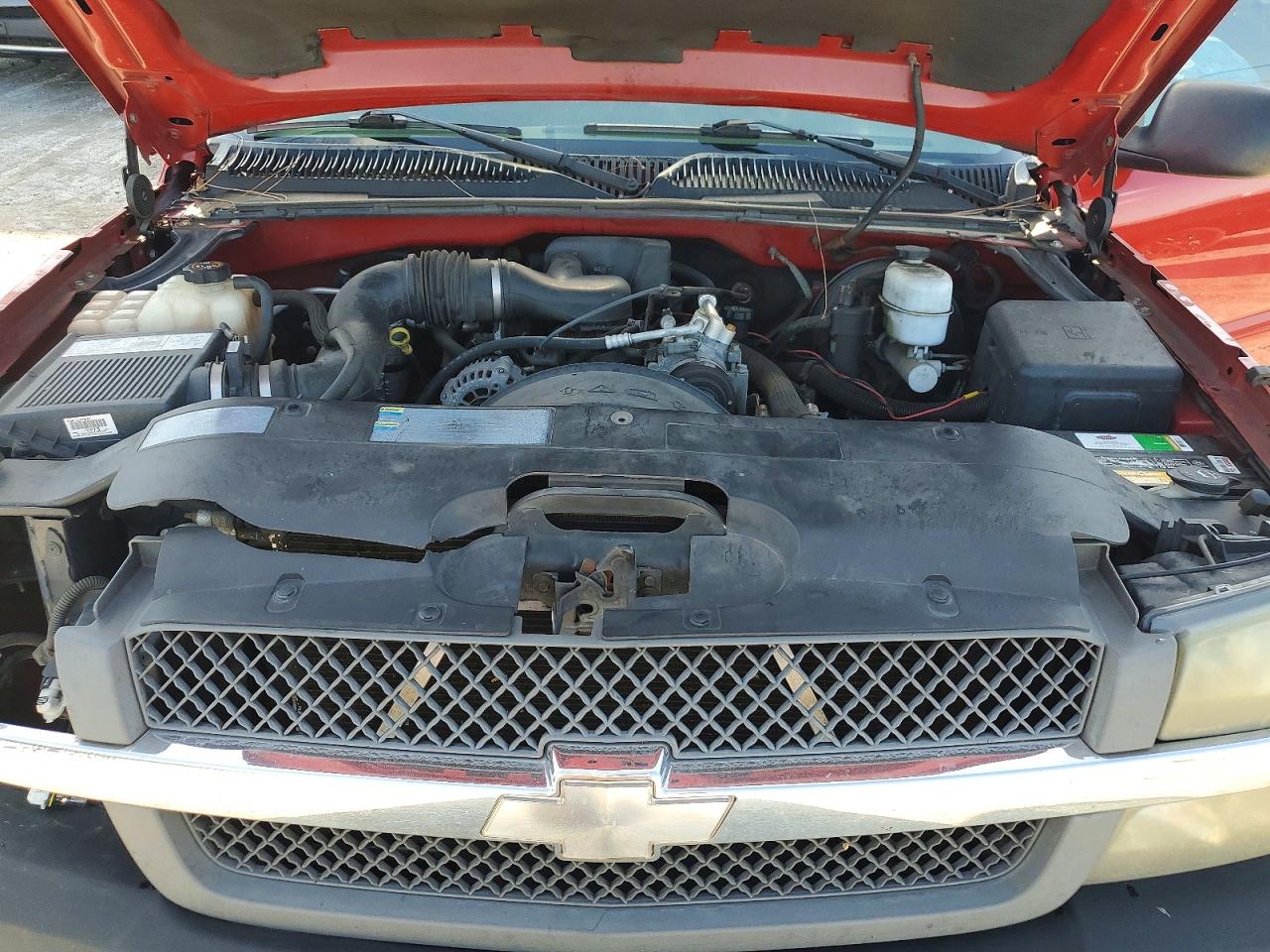2003 Chevrolet Silverado C1500 Red vin: 2GCEC19X531254766