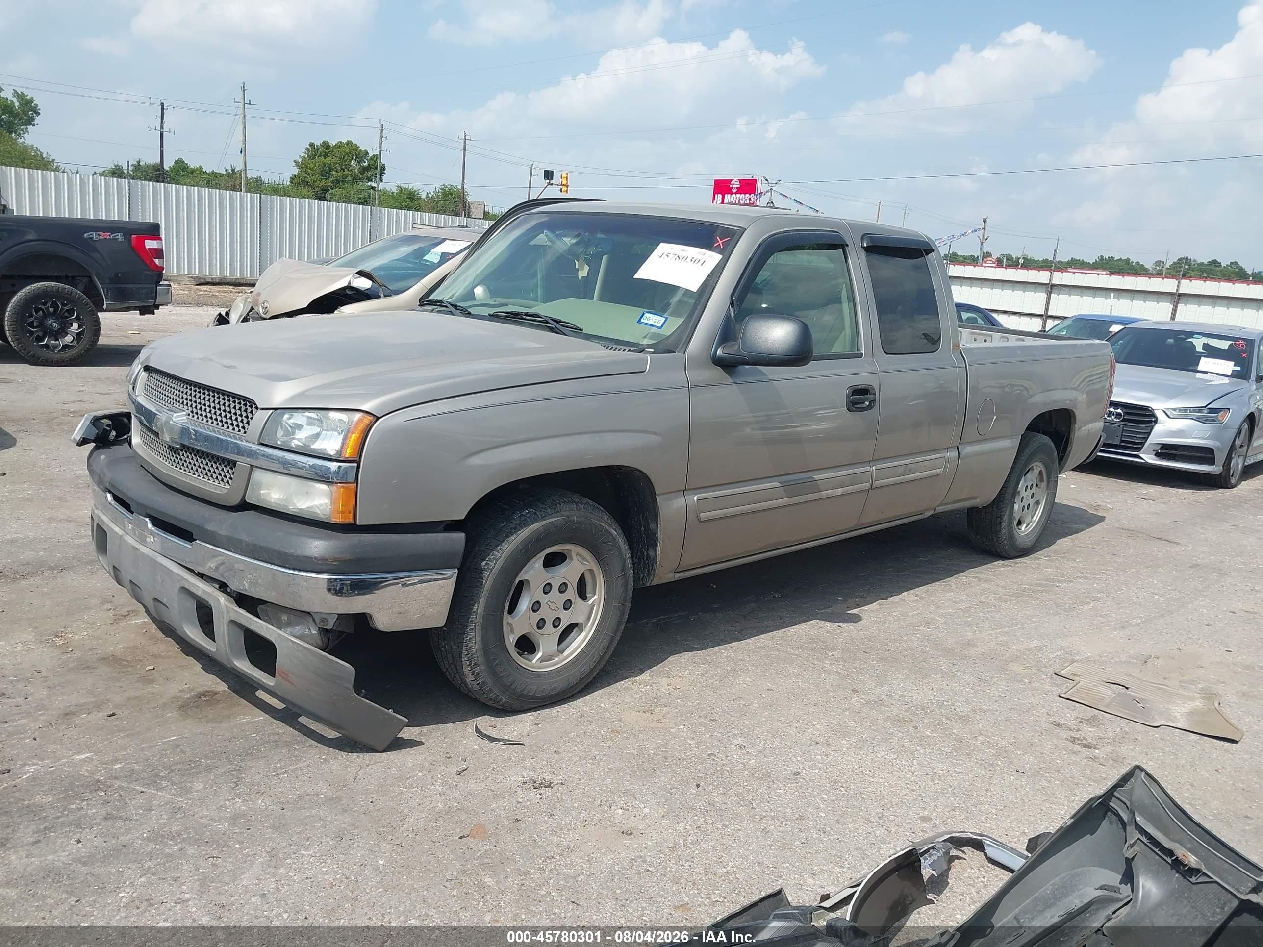2003 Chevrolet Silverado 1500 Ls Beige vin: 2GCEC19X531394588