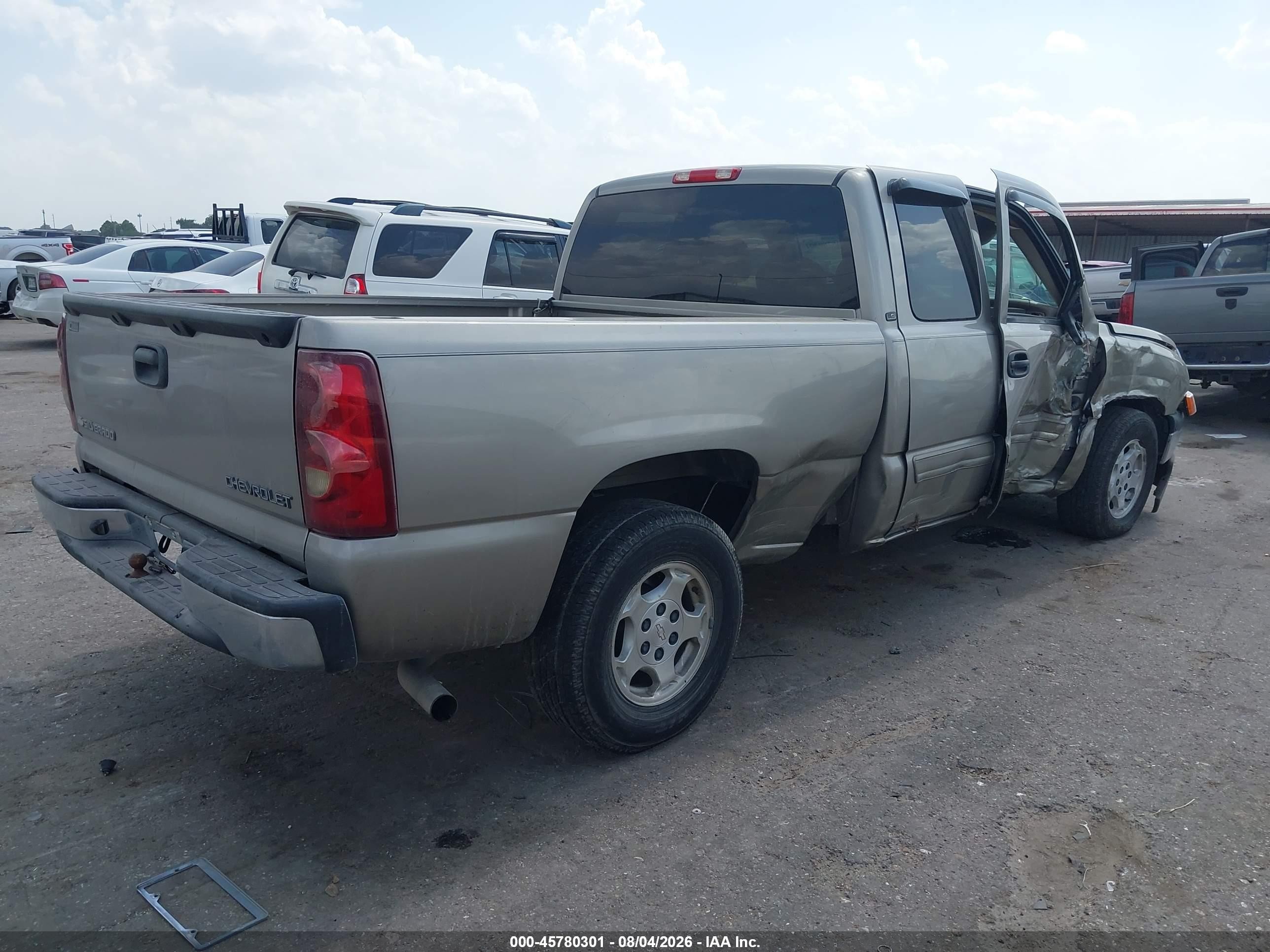 2003 Chevrolet Silverado 1500 Ls Beige vin: 2GCEC19X531394588