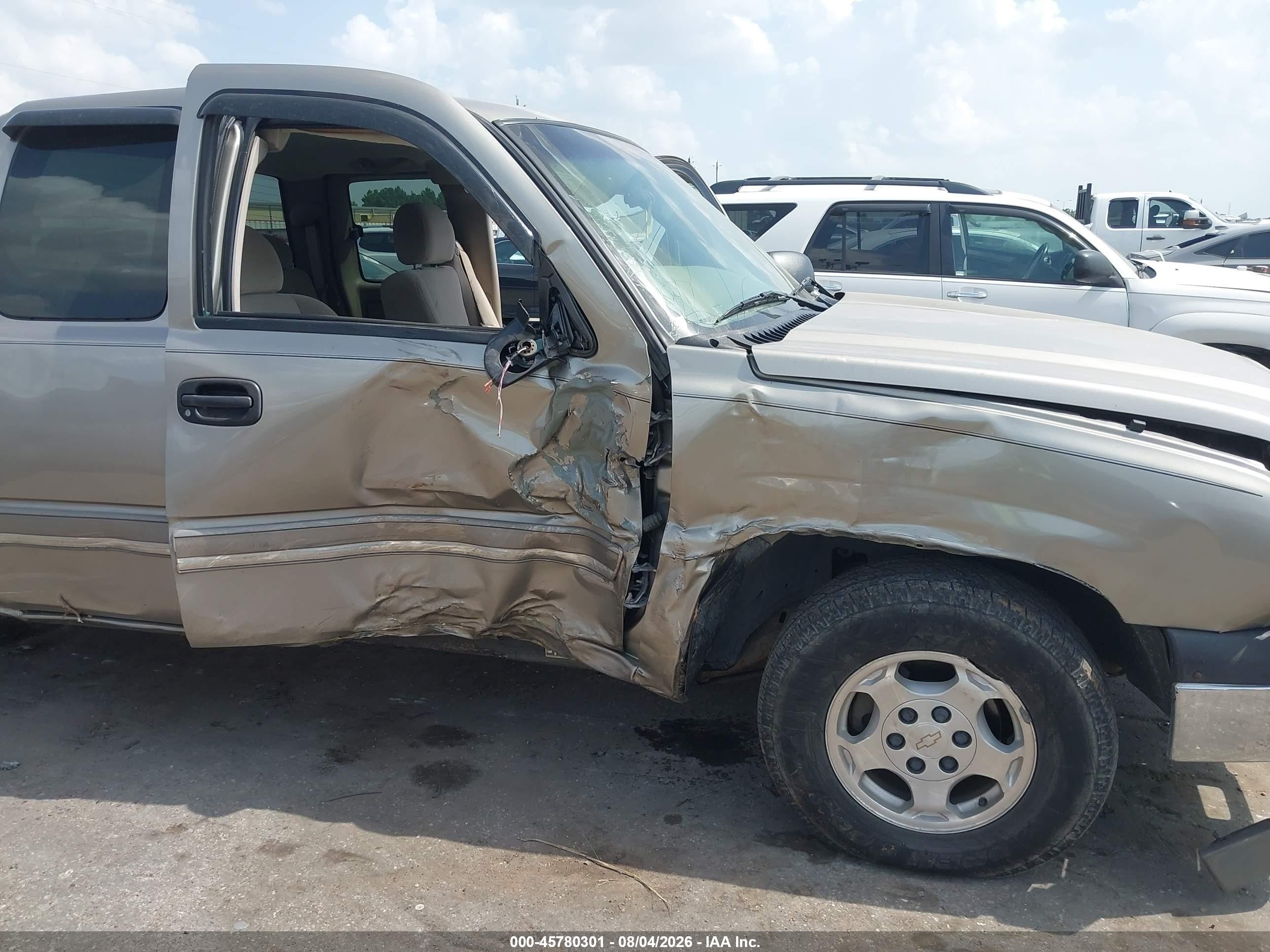 2003 Chevrolet Silverado 1500 Ls Beige vin: 2GCEC19X531394588