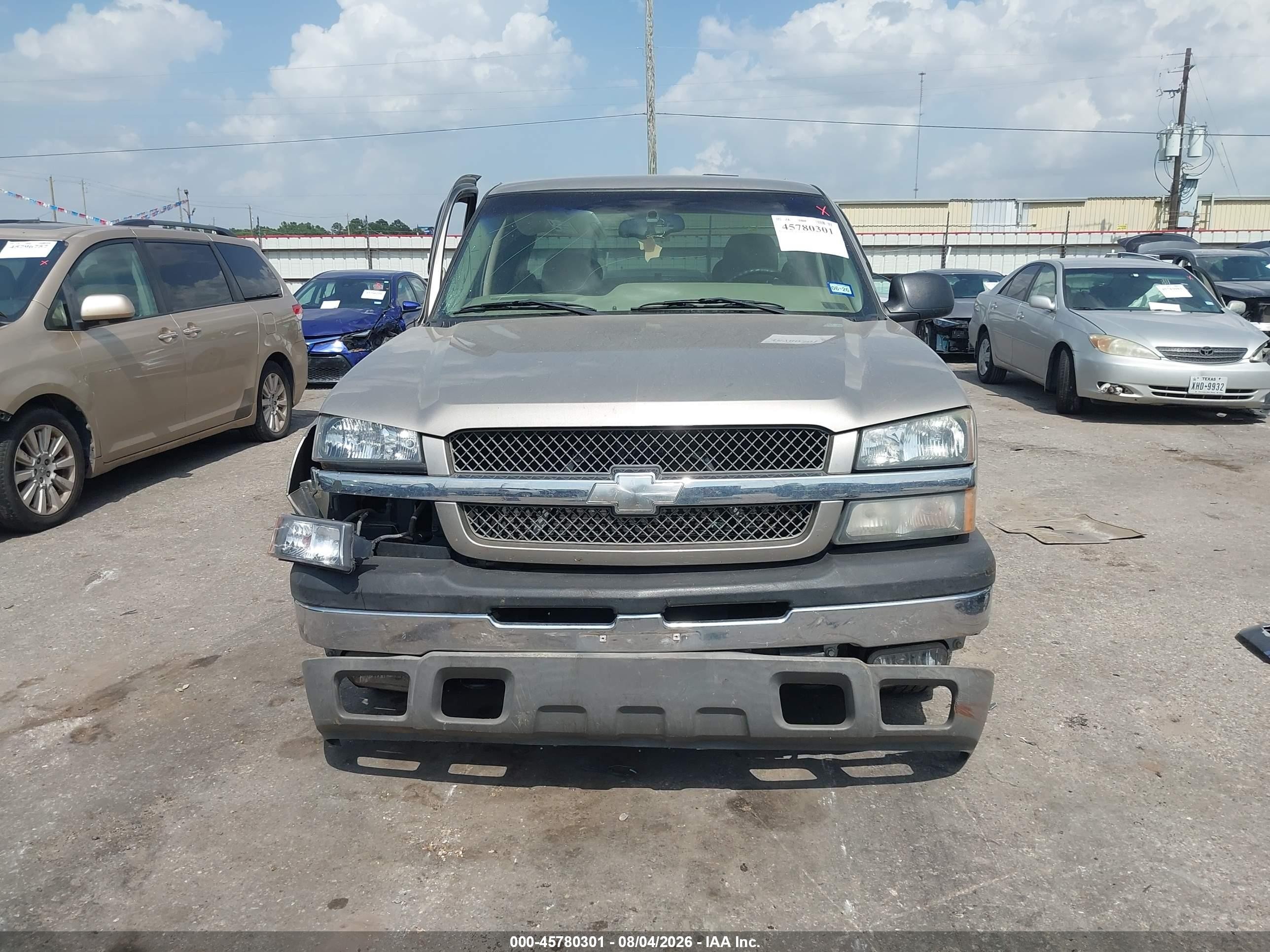 2003 Chevrolet Silverado 1500 Ls Beige vin: 2GCEC19X531394588