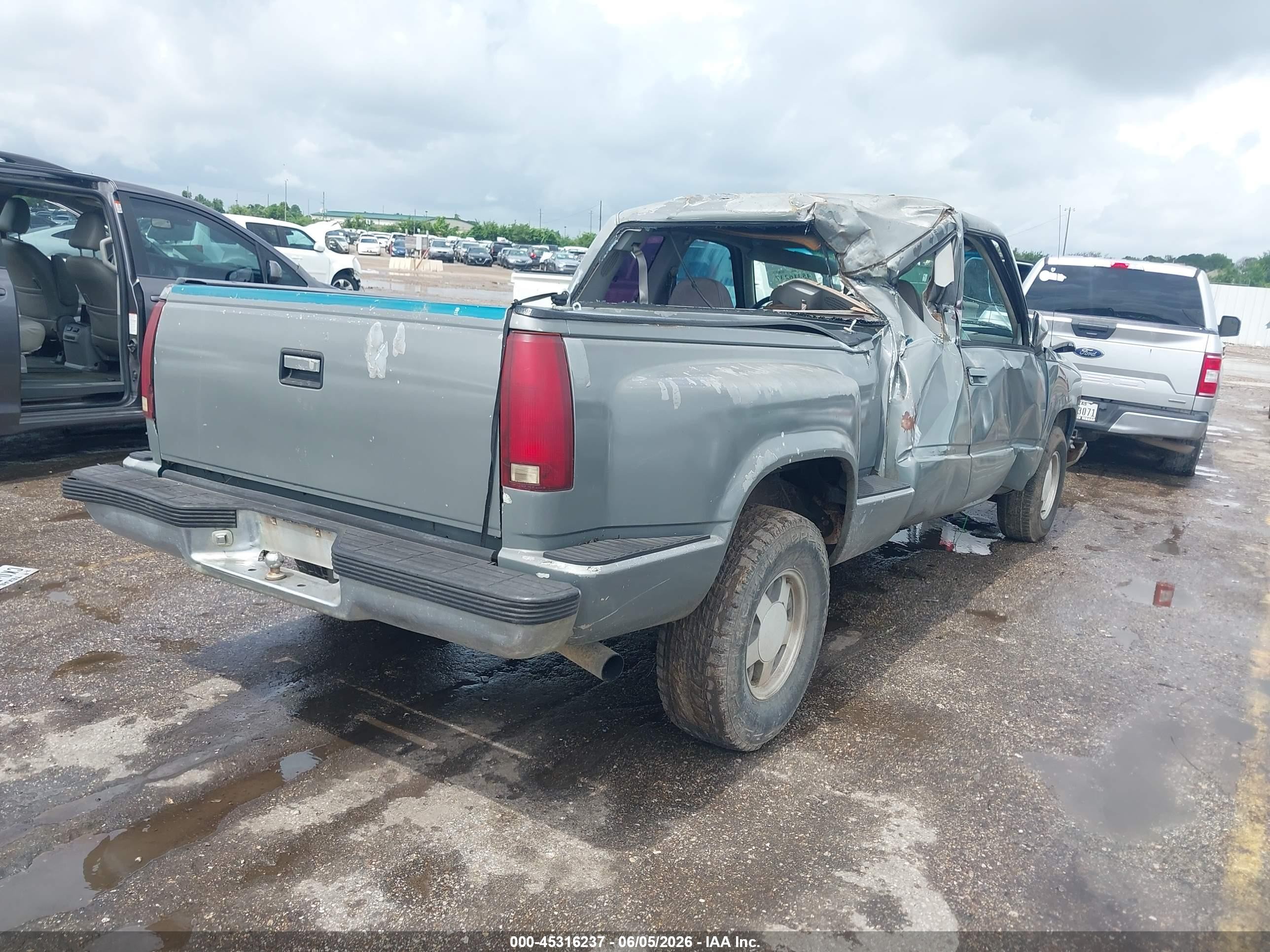 1994 Chevrolet Gmt-400 C1500 Gray vin: 2GCEC19Z0R1186306