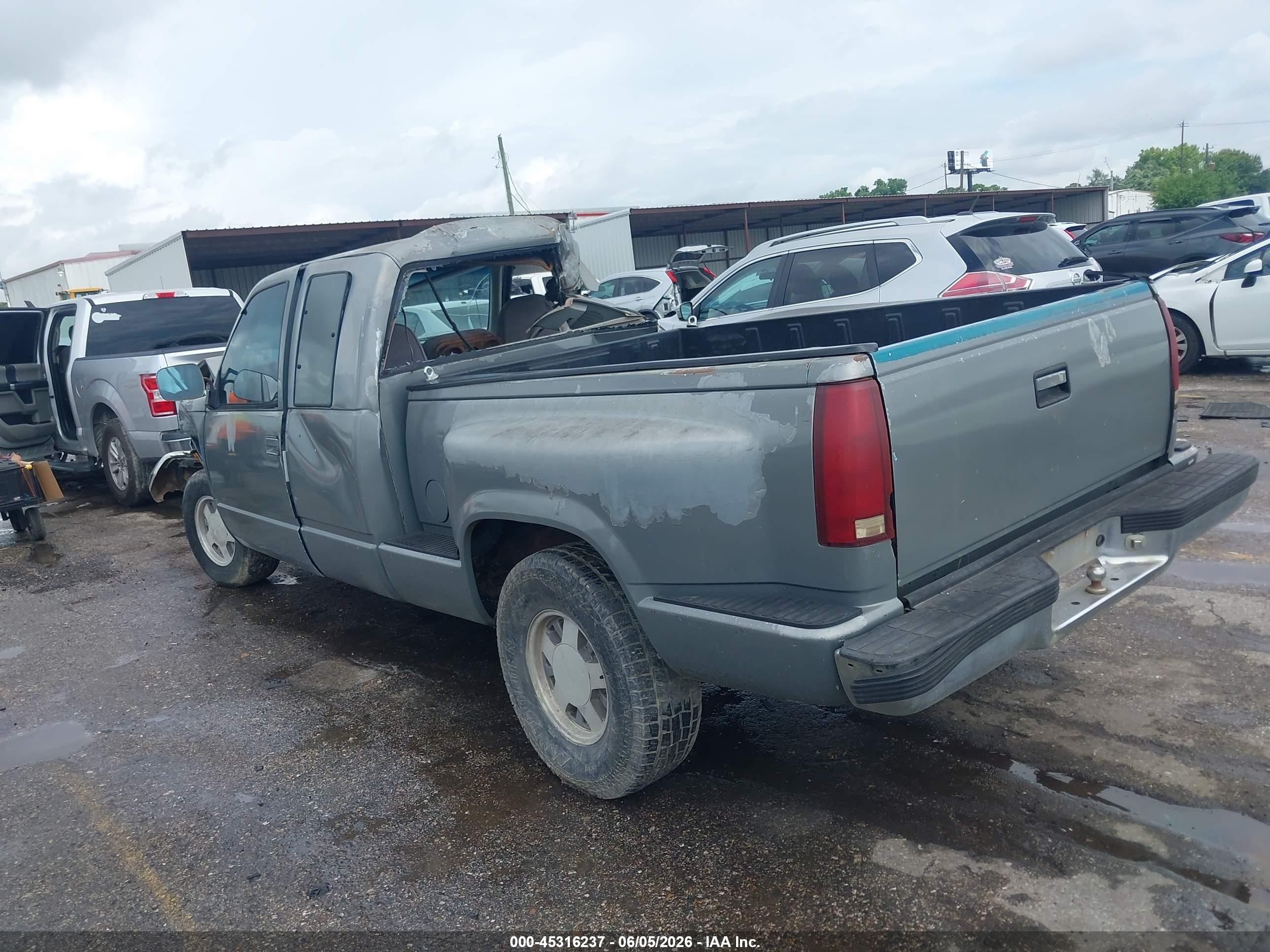 1994 Chevrolet Gmt-400 C1500 Gray vin: 2GCEC19Z0R1186306